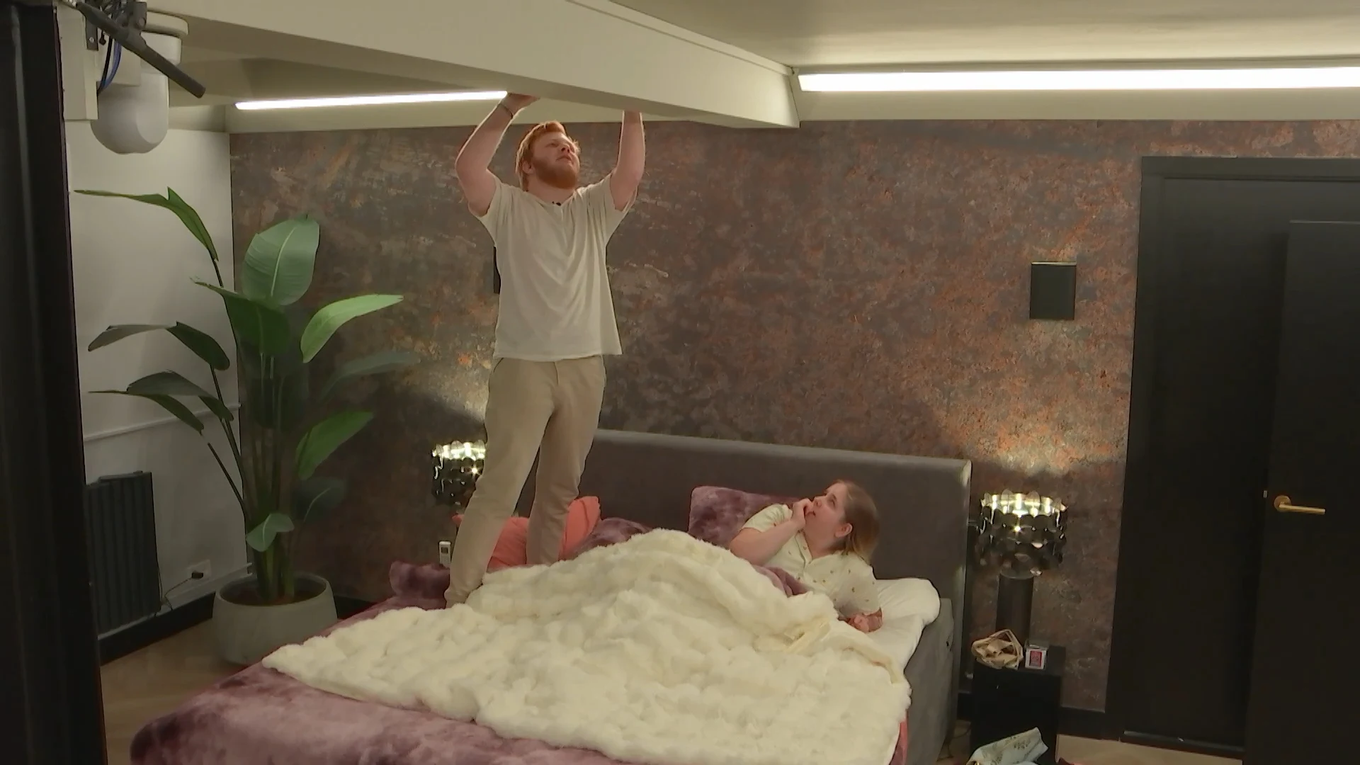 Maakt Tim hiermee indruk op Chantal?