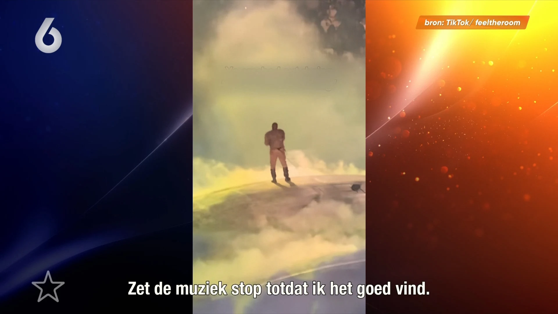 Ye (Kanye West) legt show stil na opvallend moment