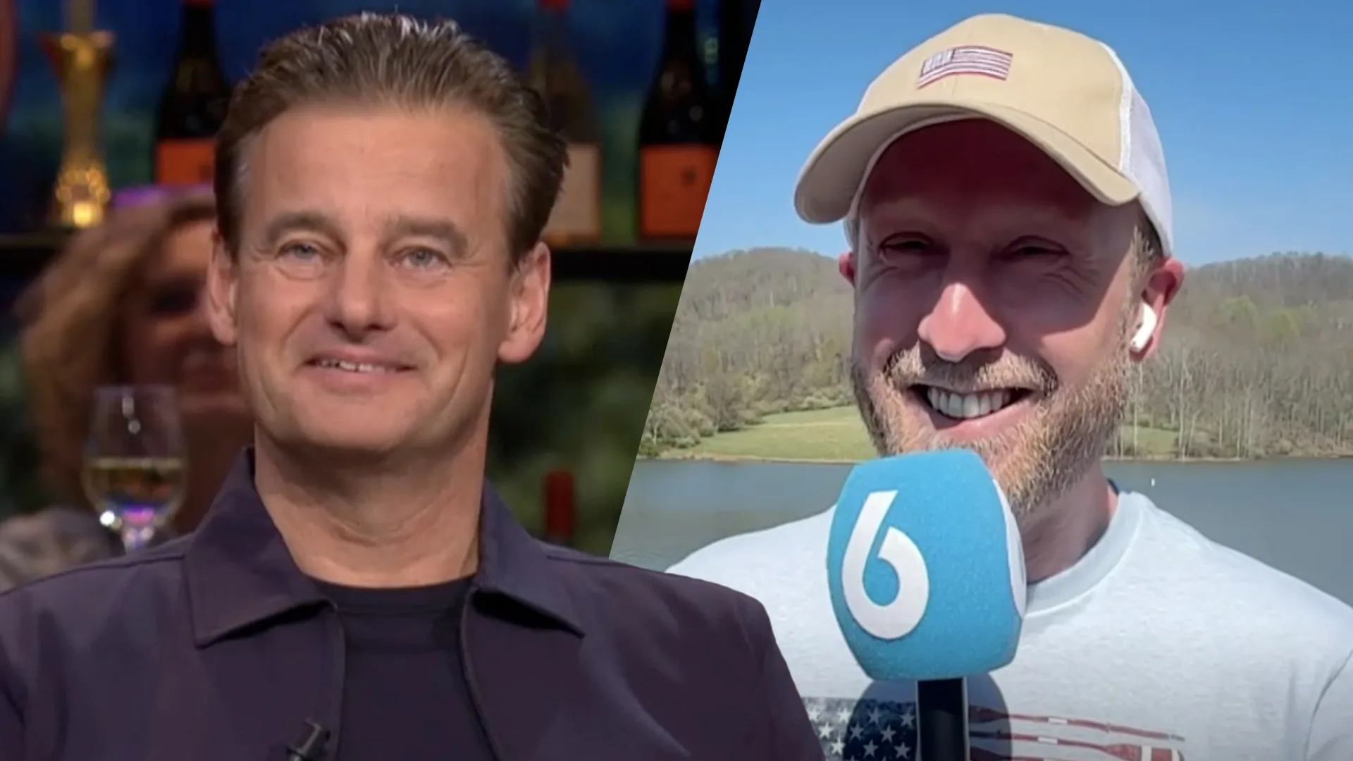 Raymond Mens komt vanuit West Virginia niet aan het woord door 'Take Me Home, Country Roads'