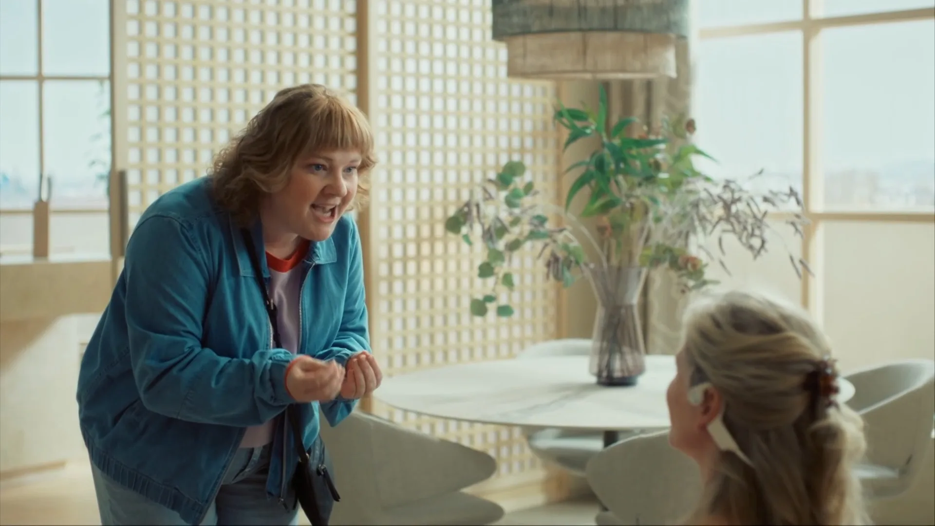 Flo houdt haar poot stijf