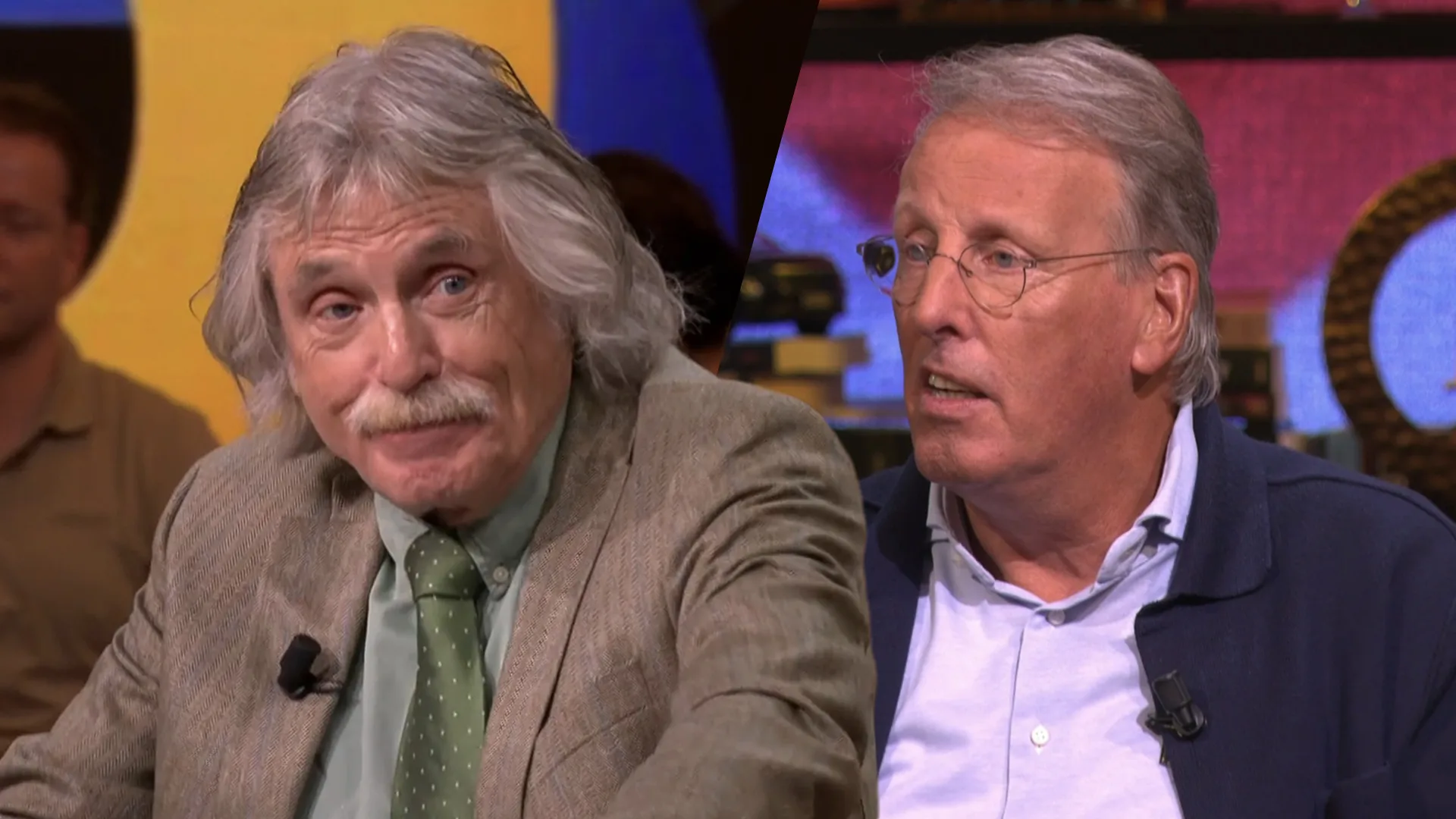 Johan Derksen hoort Chris Woerts leeglopen: 'Hij heeft op Curaçao een zonnesteek opgelopen!'