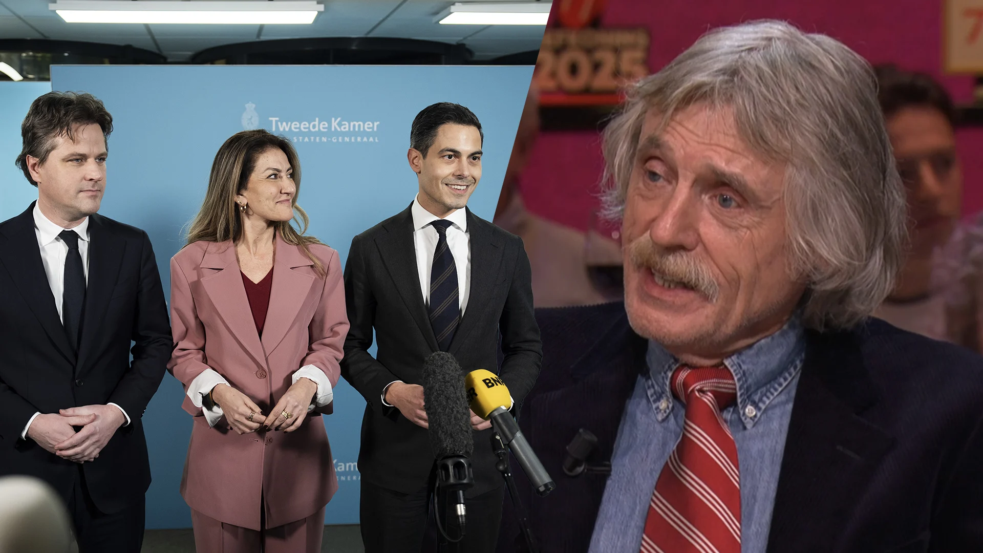 Johan Derksen begrijpt niets van presentatie coalitieakkoord bij RTL Tonight: 'Niet te geloven!'