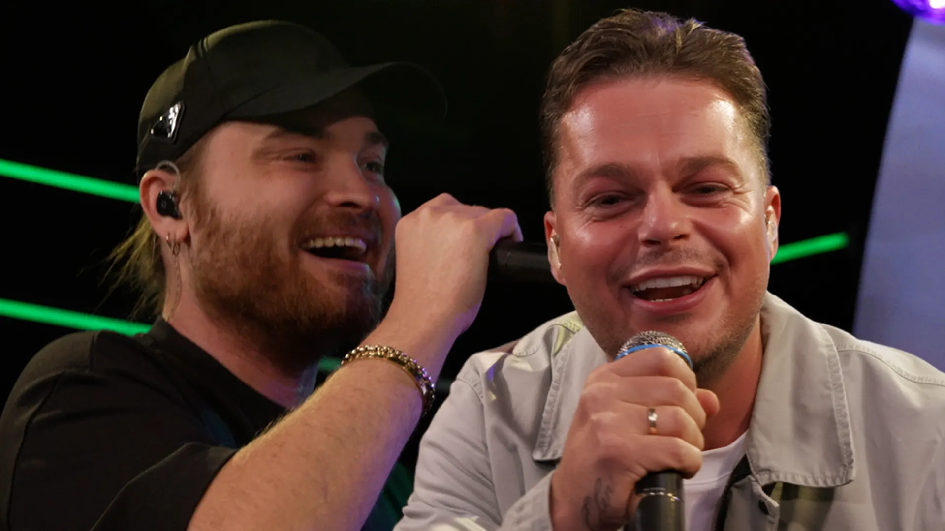 Donnie & Robert van Hemert doen Moët Dat Nou live