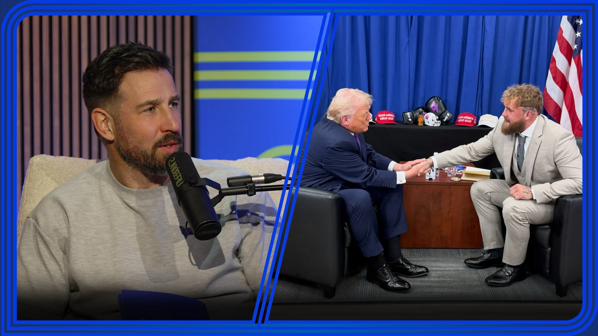 Jake Paul stelt opvallende vraag aan Donald Trump: ‘Wat is dit nou?’