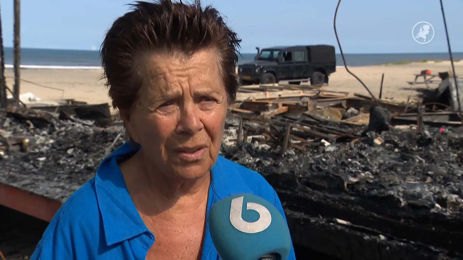 Netty zag haar droom in vlammen opgaan bij brand strandhuisjes in Wijk aan Zee