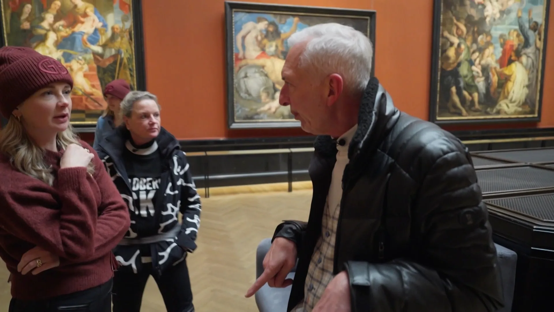 Martien noemt vrouw in schilderij 'dik'