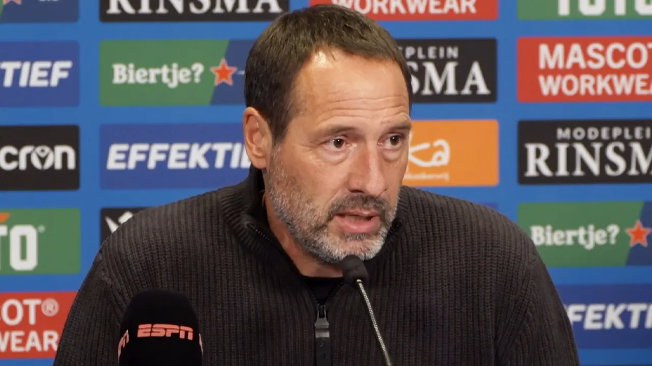 Van 't Schip over Sosa: 'Het blijft een positie waar we problemen hebben'