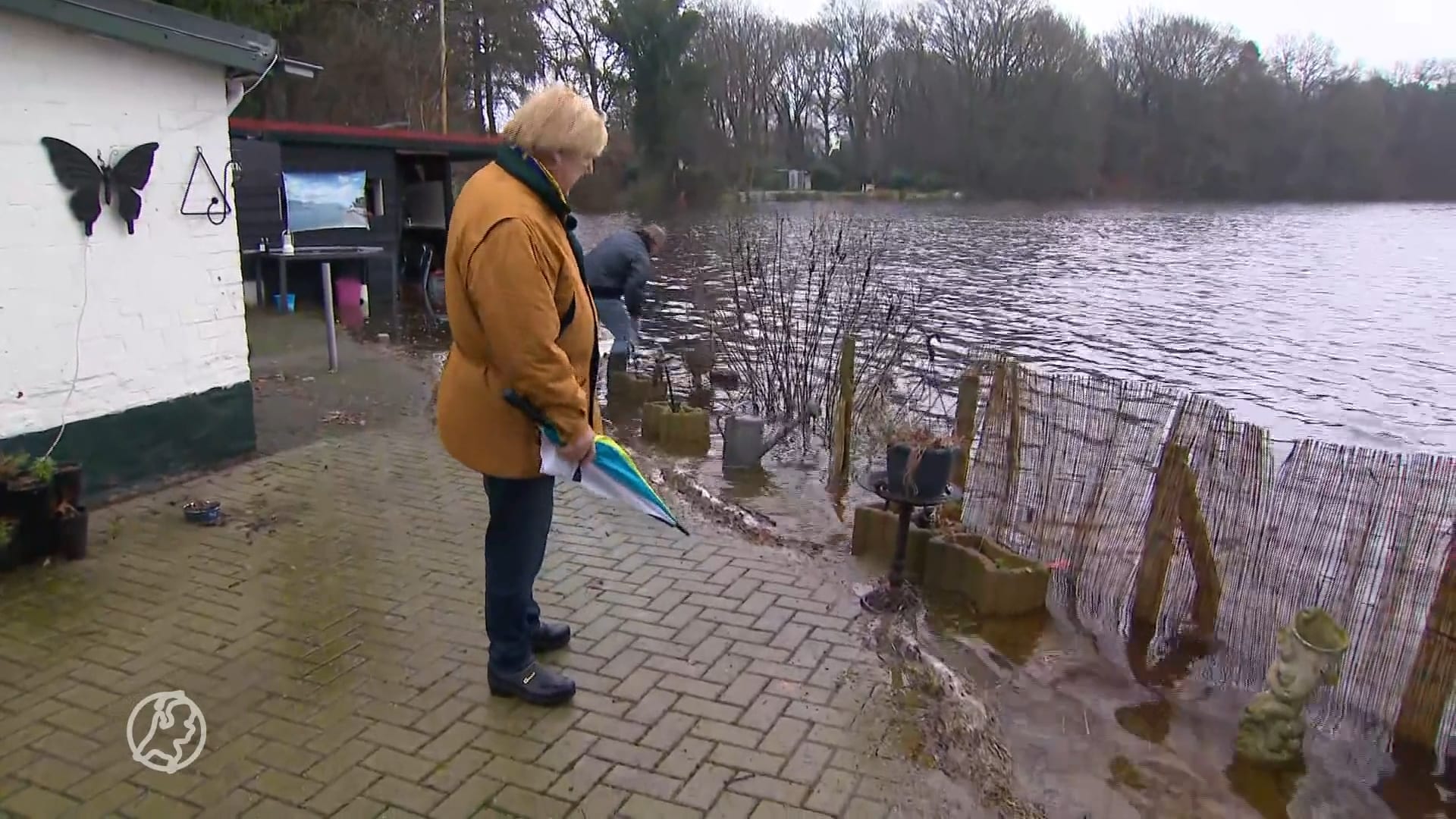 Kletsnatte camping en zorgen over dijken: 'Heel spannend'