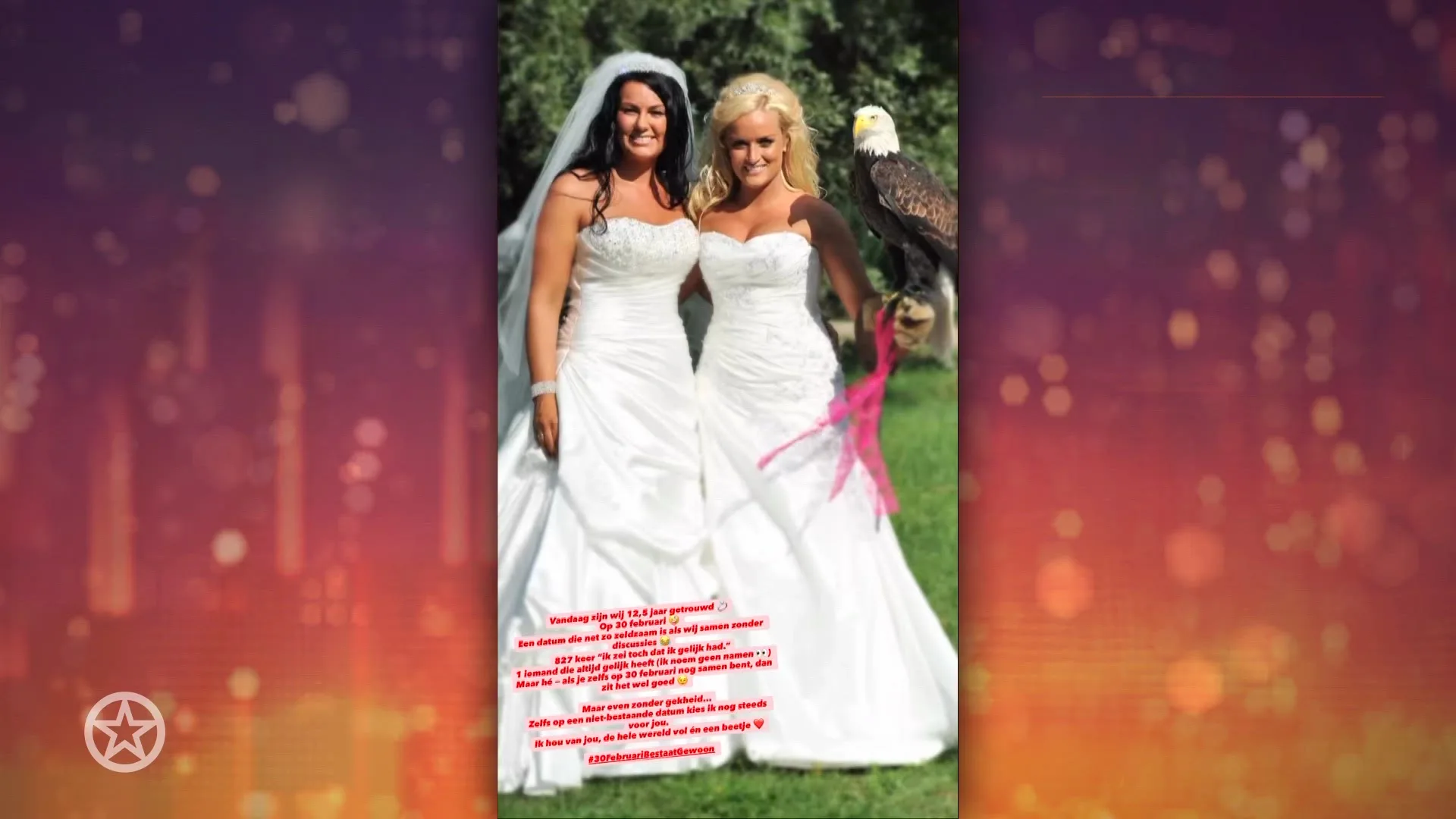 Samantha Steenwijk viert huwelijksjubileum op niet-bestaande datum