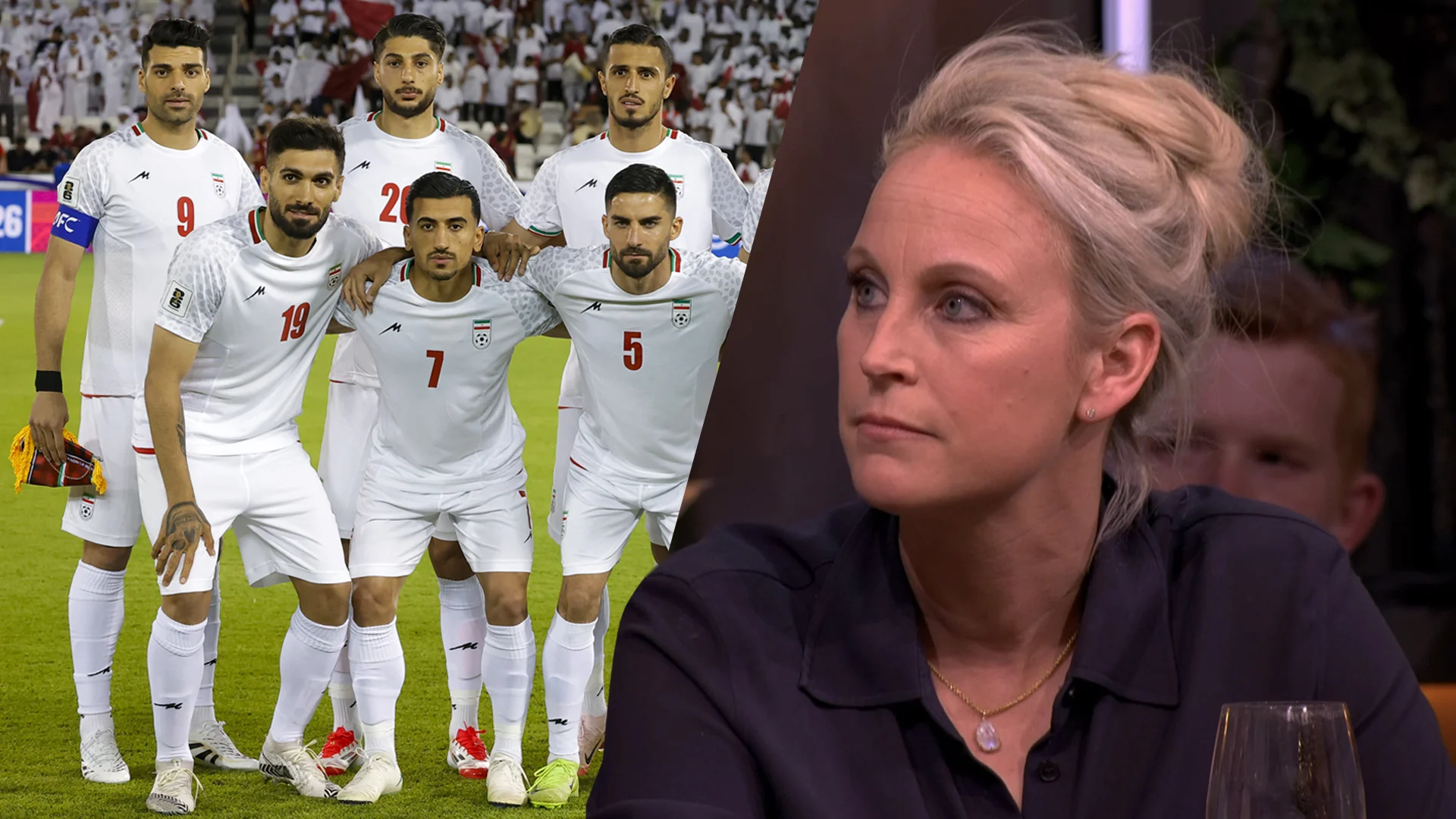 Dominique Schreinemachers: 'Voetballers Iran hebben na het WK geen leven meer'