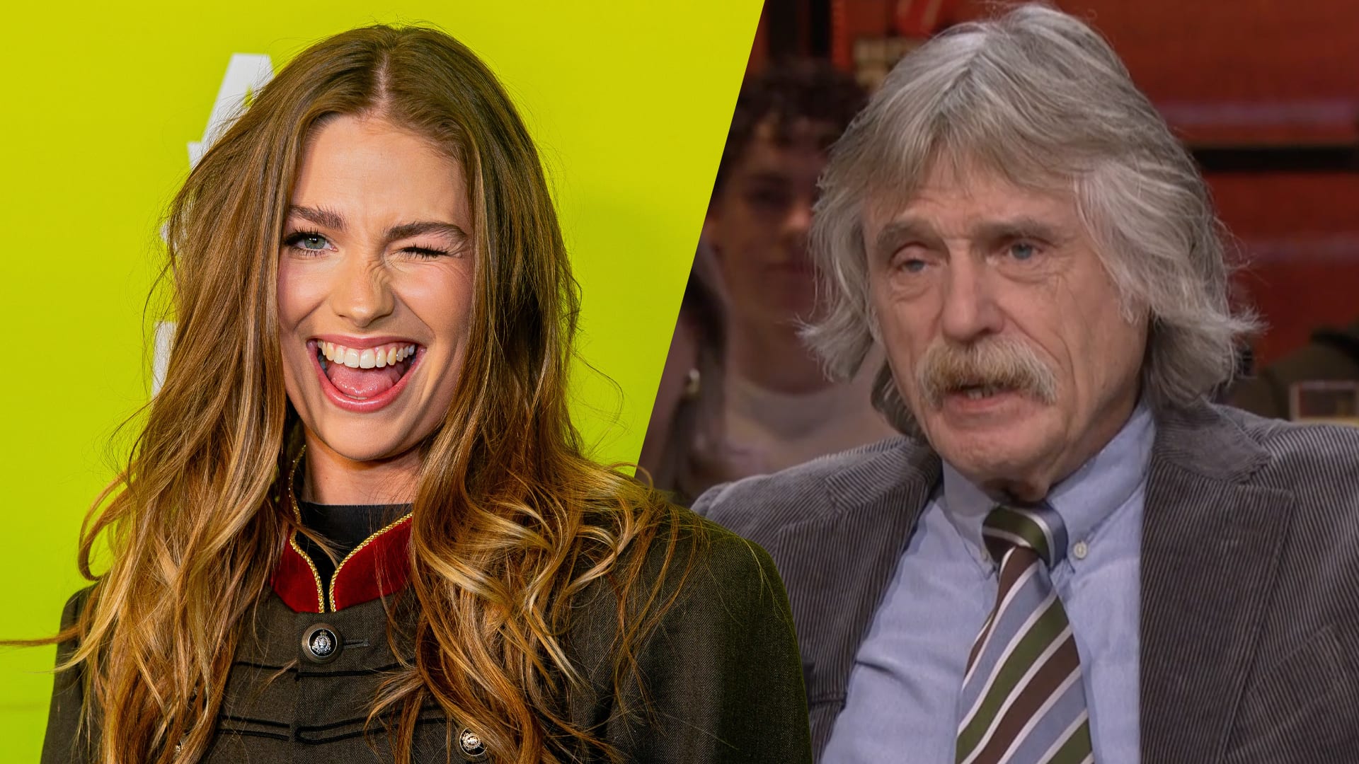 Johan Derksen over Roxy Dekker: 'Ze loopt al enige meters naast haar schoenen'