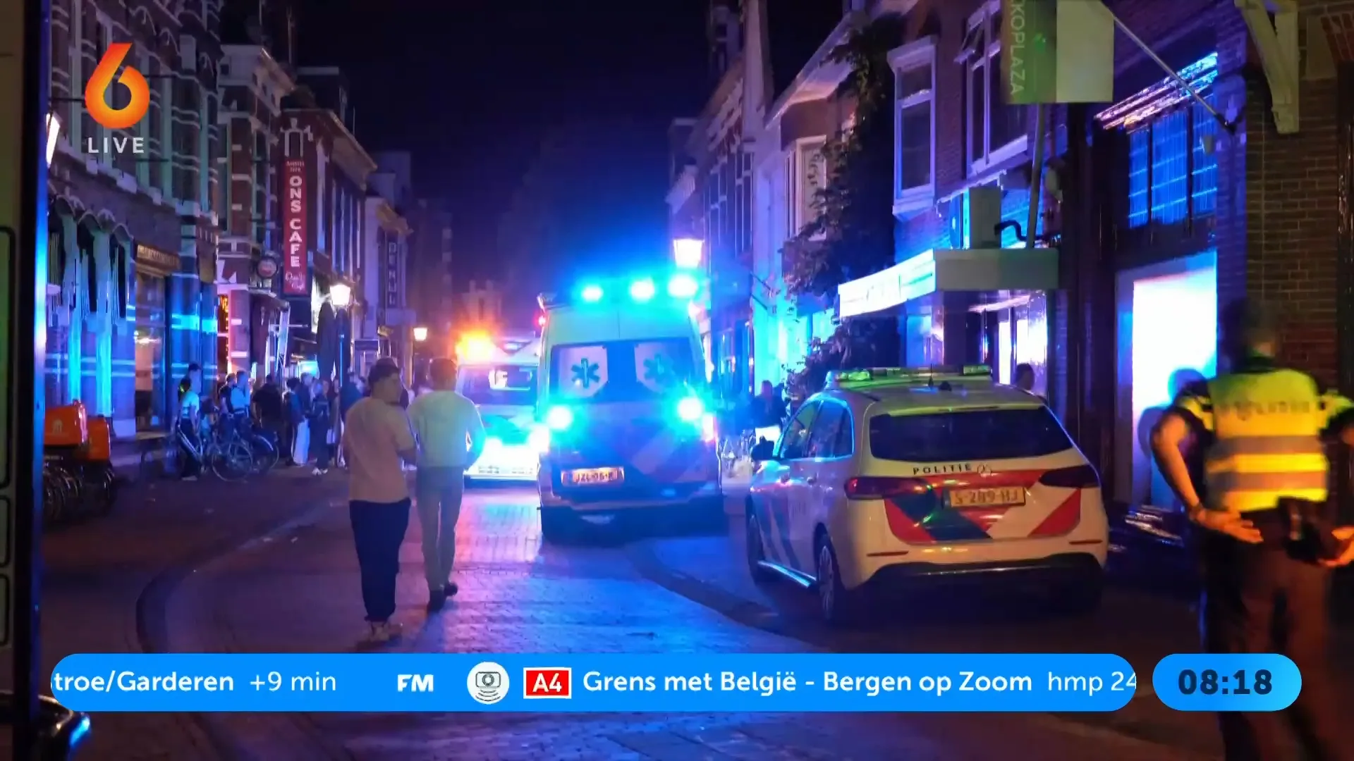Steekpartij in Assen: twee gewonden, van wie één zwaargewond