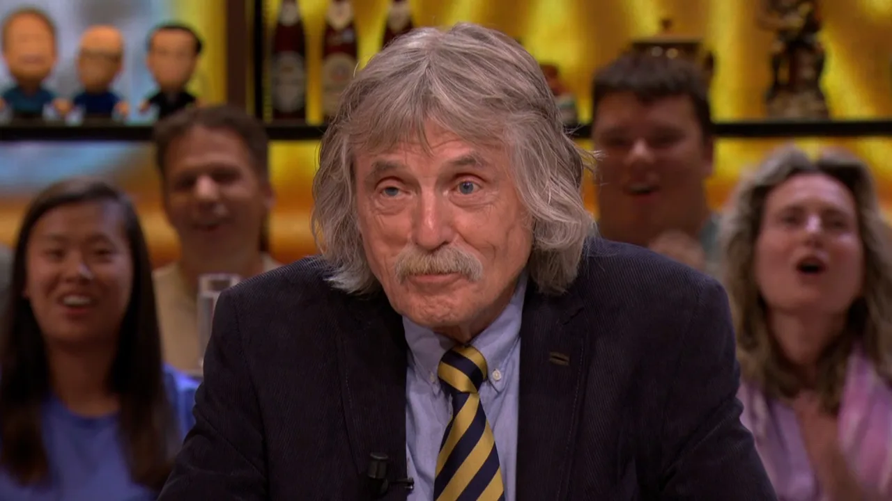 Johan binnen één minuut al toegezongen door publiek Vandaag Inside Oranje: 'JOHAN, JOHAN, JOHAN!!!'