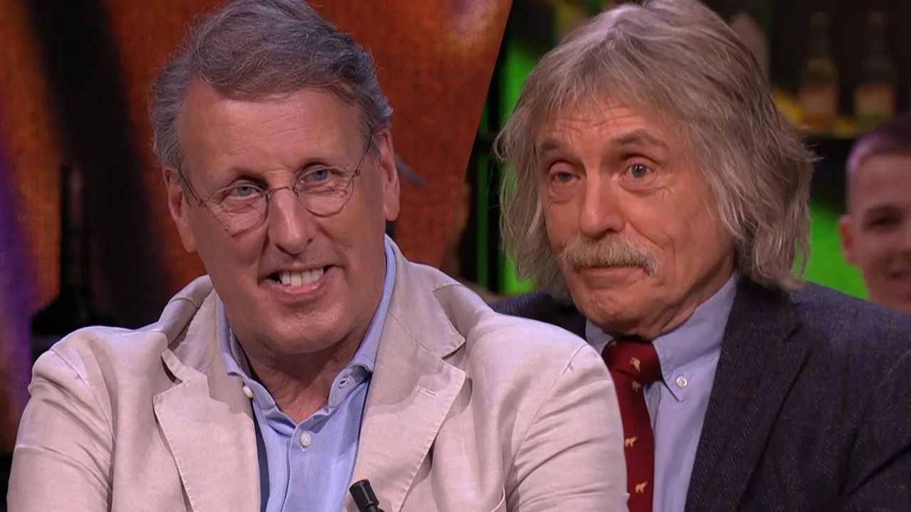 Johan reageert op prijs voor Chris Woerts: 'Hij kan zelfs een hoop stront verkopen!'