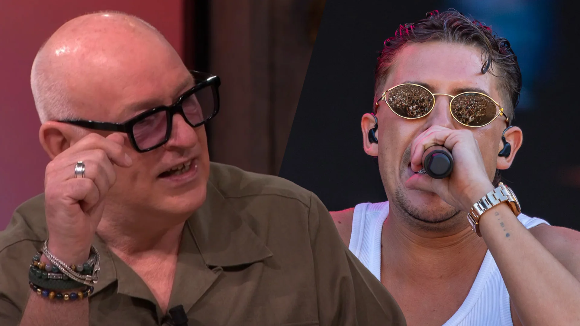 René van der Gijp stoort zich aan Lil Kleine: 'Hij gebruikt in iedere twee zinnen het woord kanker'