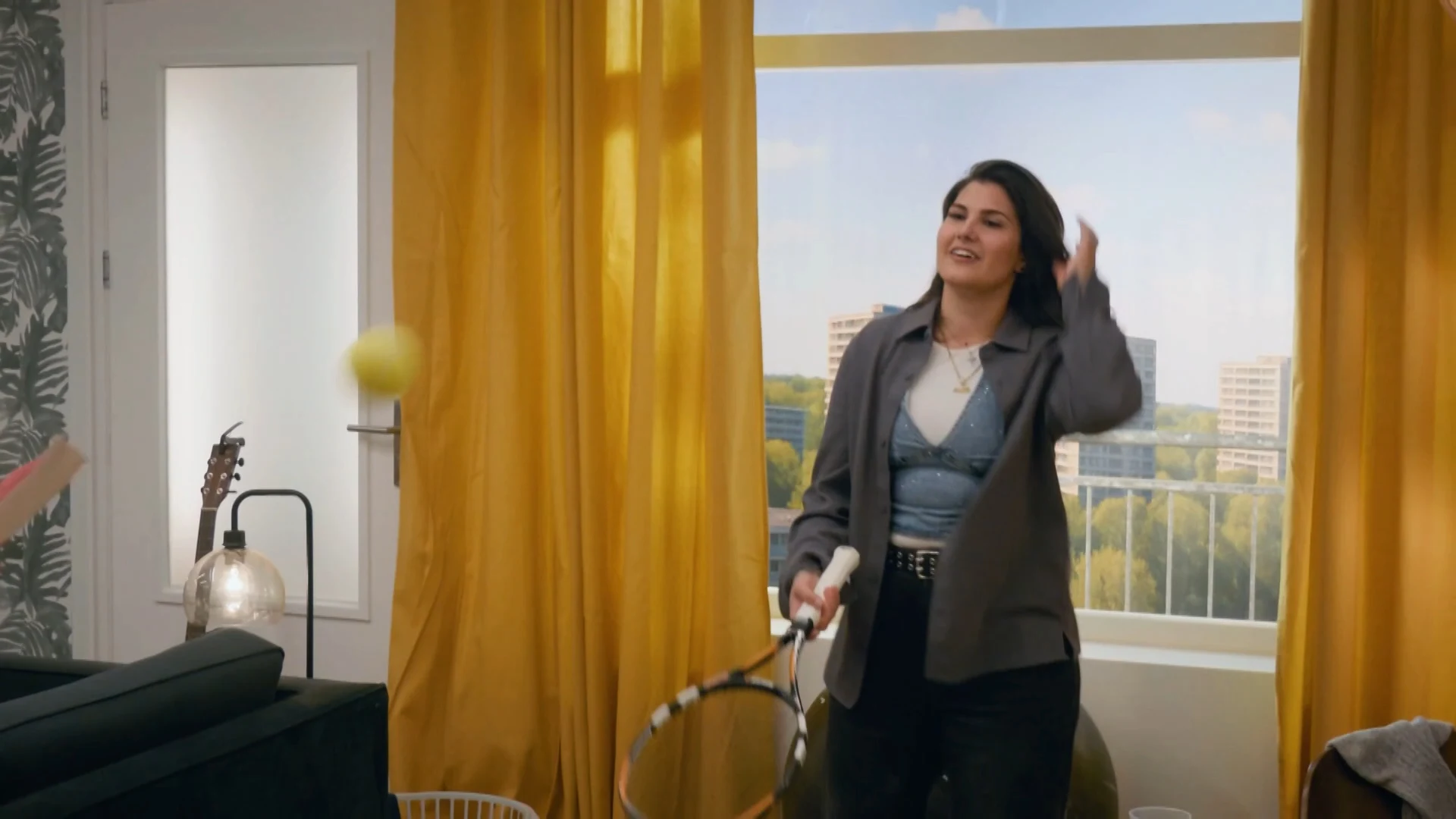 Finlay's tennisdate: indruk maken met opdrukken?