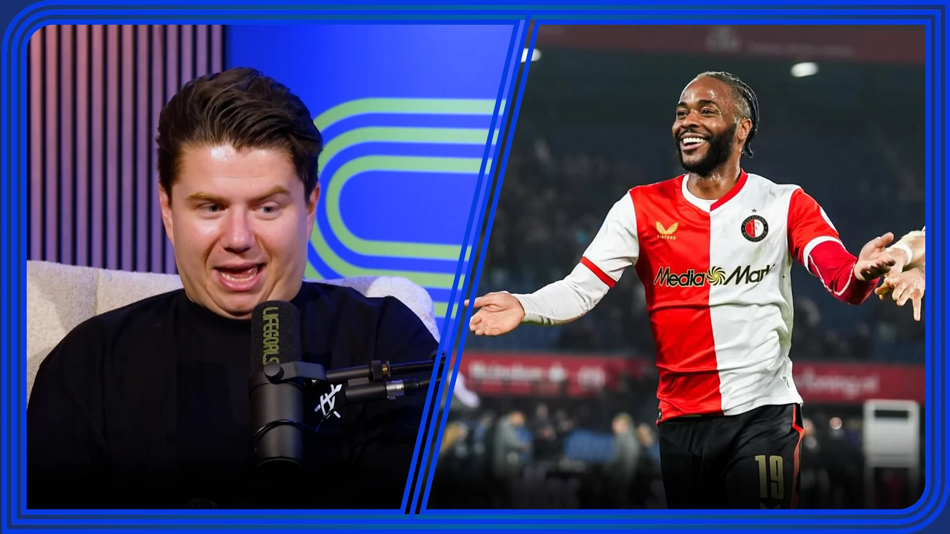 Sterling stelt teleur bij Feyenoord: 'De nieuwe Van Beukering'