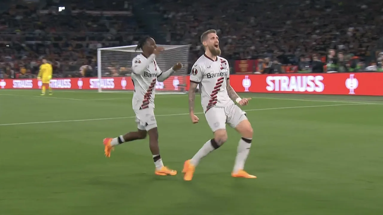 VIDEOGOAL: AS Roma - Bayer Leverkusen 0-2 (Andrich)