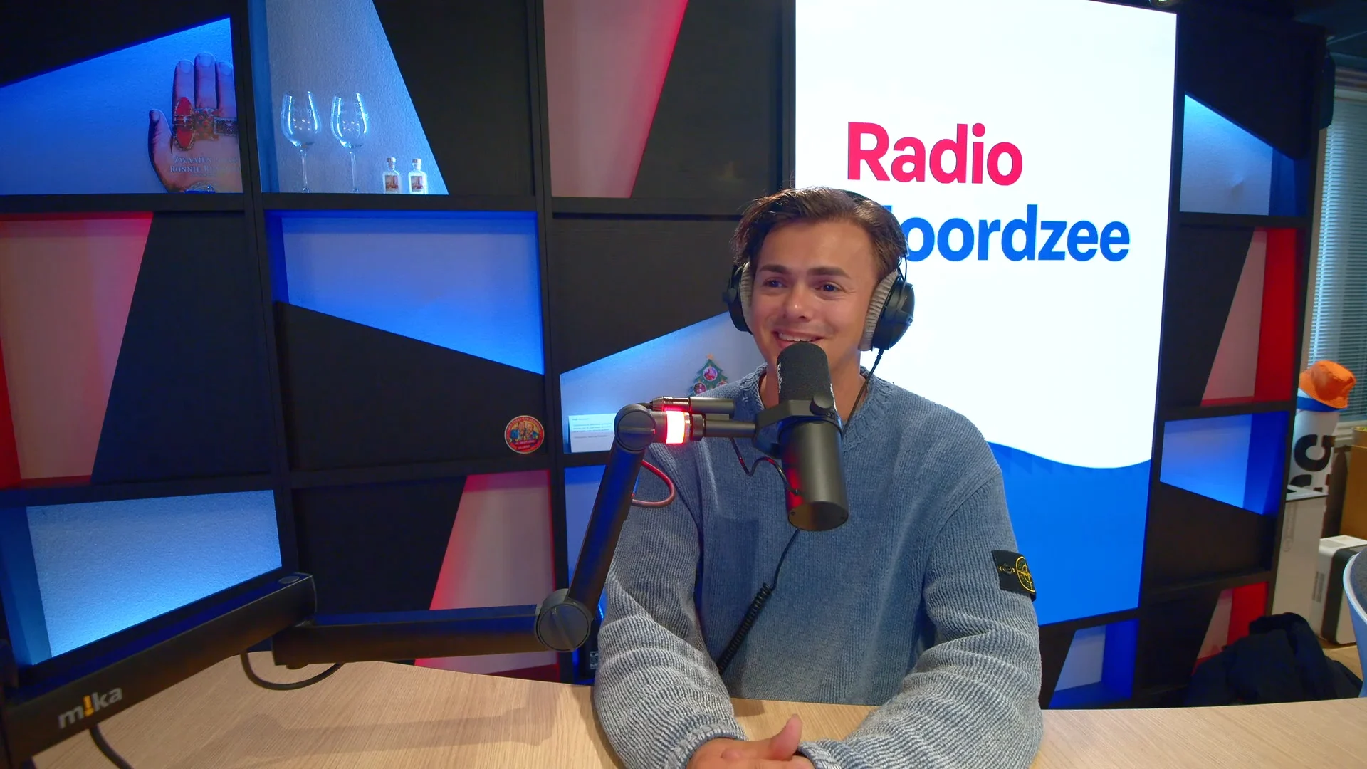 Flemming te gast in de ochtendshow: "Ik wil alles geprobeerd hebben"