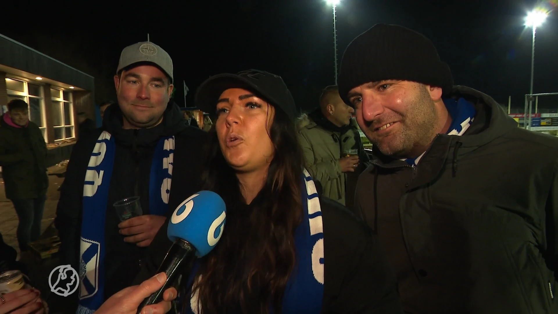 'Kutclub'-sjaals: ludieke actie voor winnend Quick Boys tijdens KNVB-duel