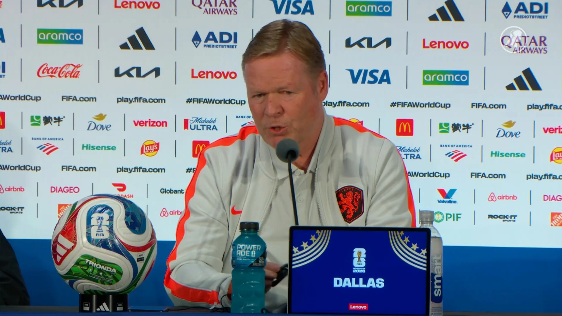 Koeman gelooft in goed resultaat voor Oranje tegen Japan