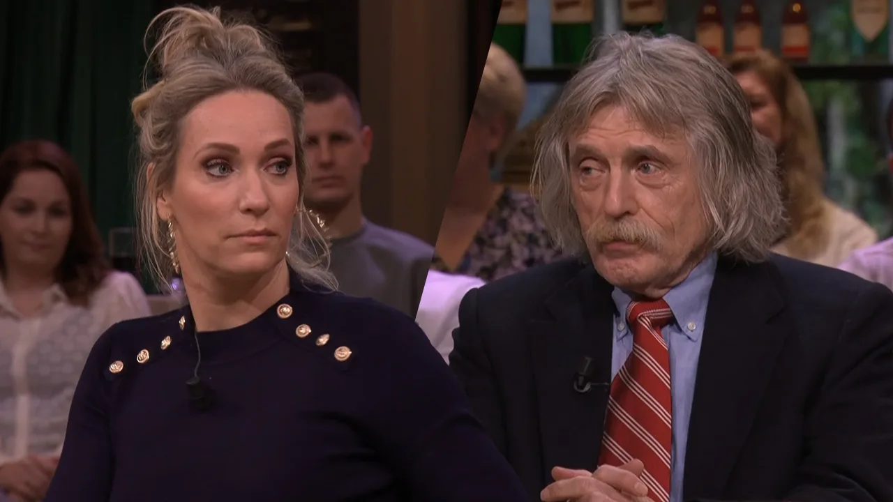 Johan tegen Hélène: 'Je wordt een beetje een theemuts!'