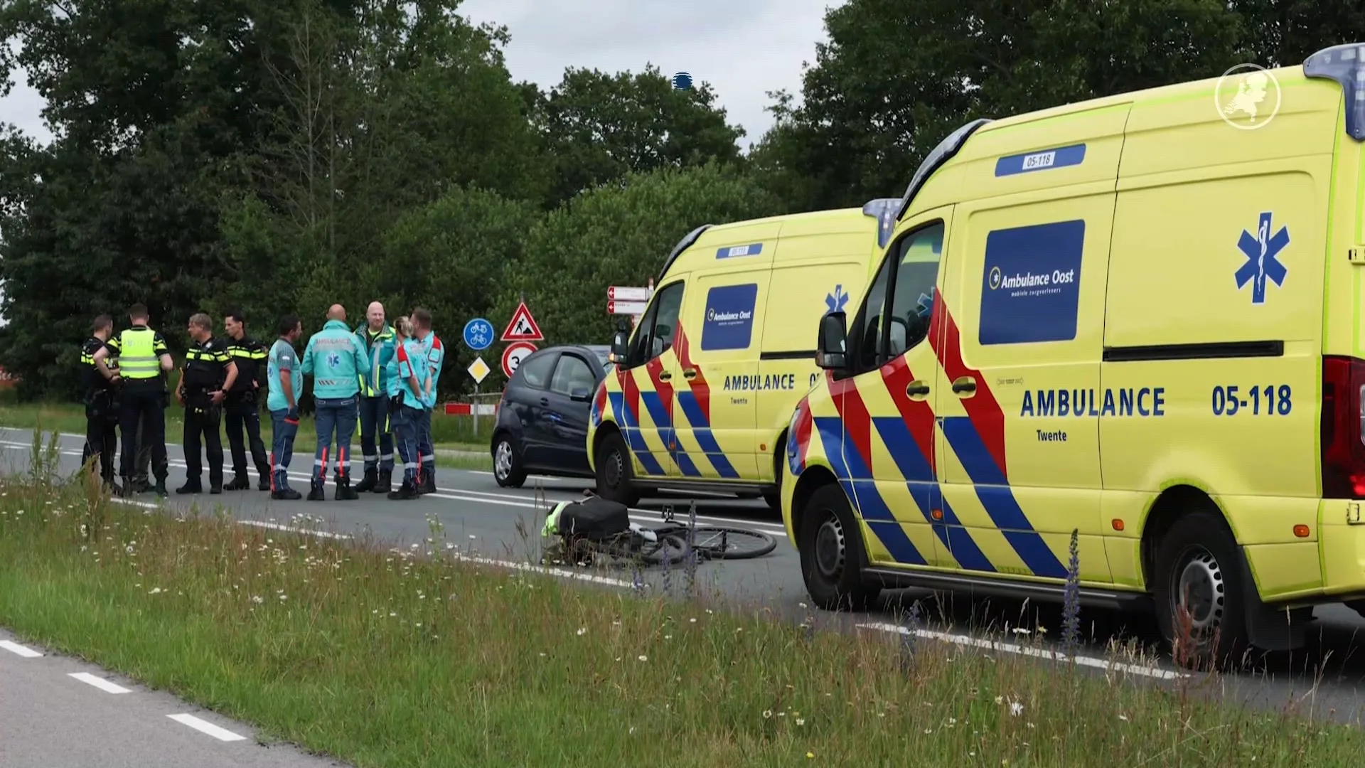 Fietser omgekomen door aanrijding bij Haaksbergen