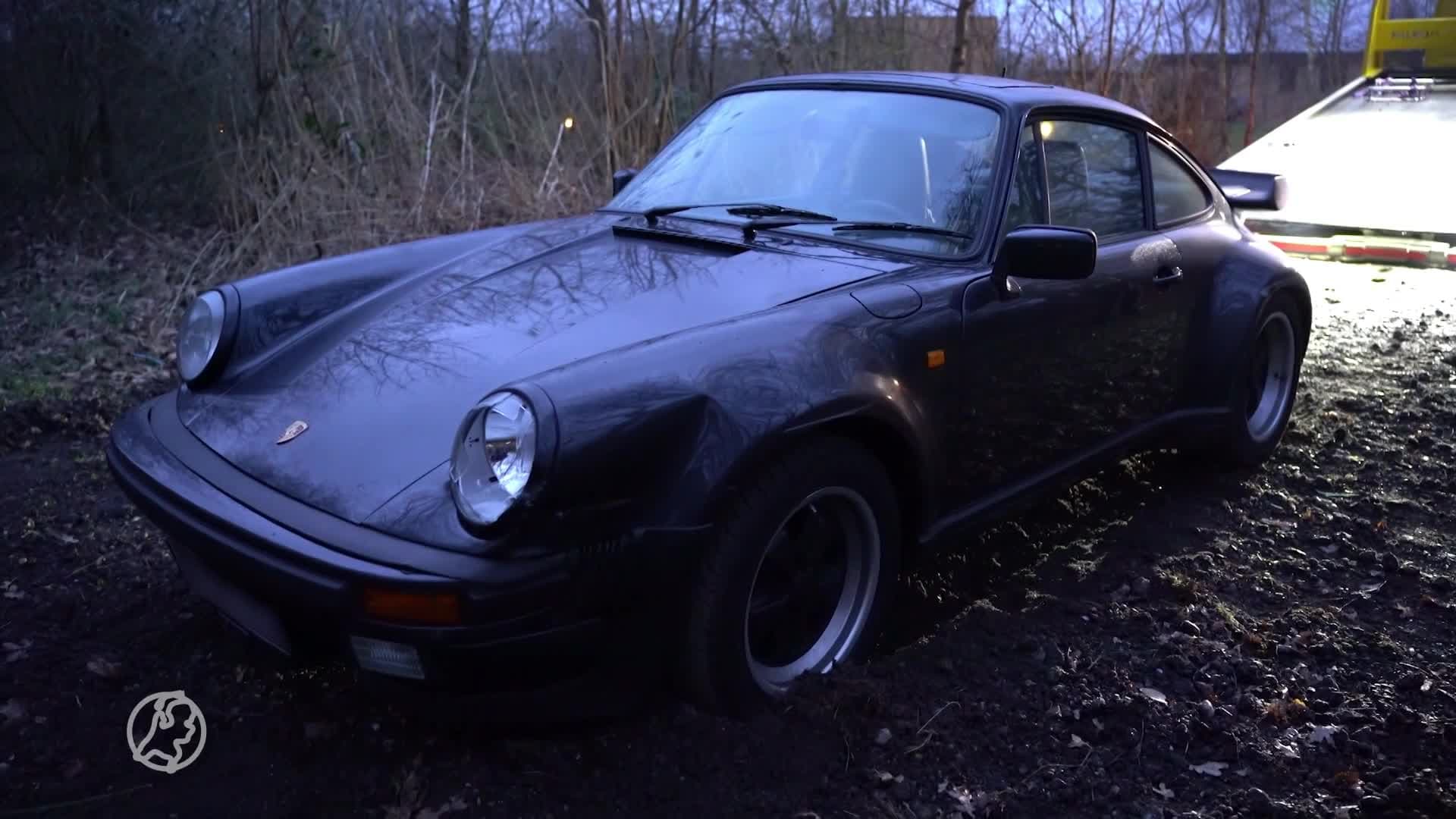 Kilometerslange achtervolging met Porsche eindigt in modder