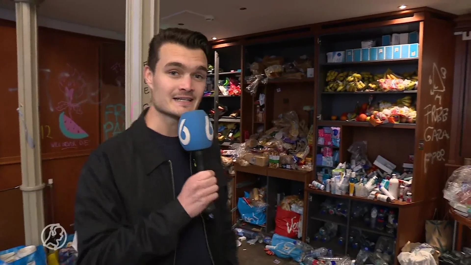 Een dag vol pro-Palestina protest in Amsterdam: grote rotzooi in pand UvA