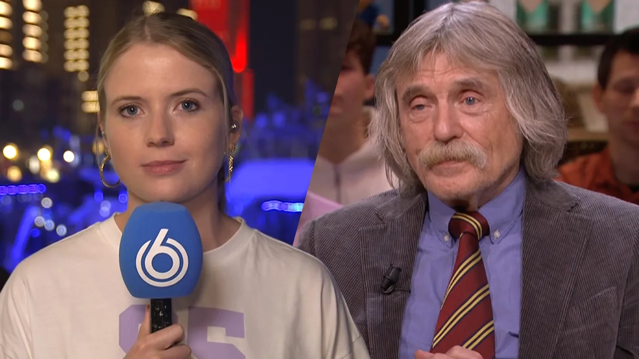 Johan prijst interview van Noa: 'Ze zet hem met de rug tegen de muur!'
