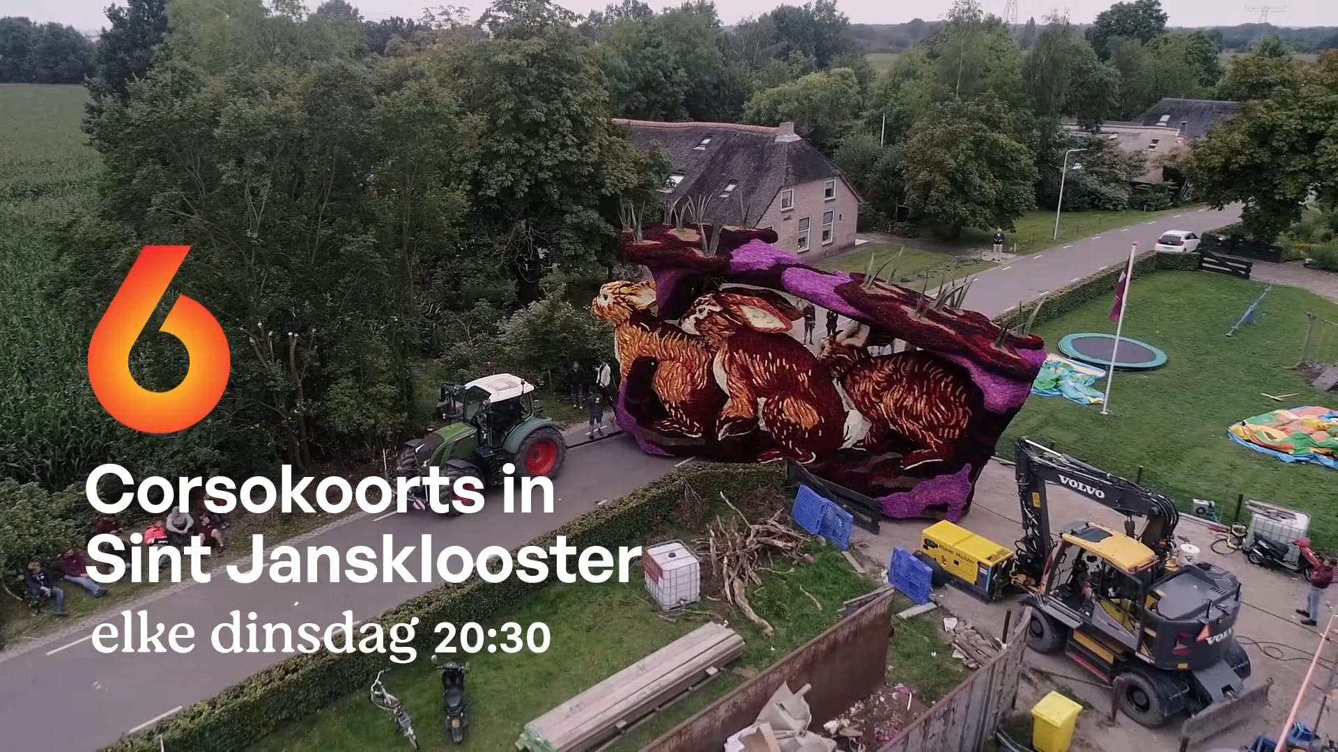 De eerste beelden van Corsokoorts in Sint Jansklooster