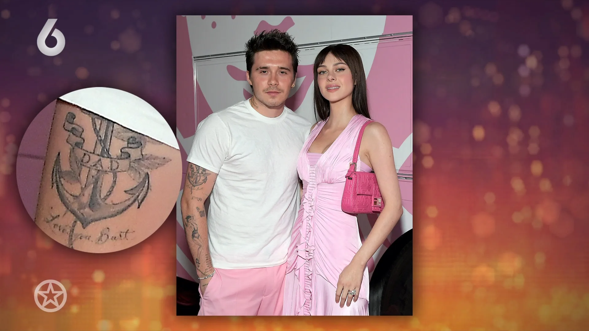 Brooklyn Beckham bedekt tattoo van vader David Beckham