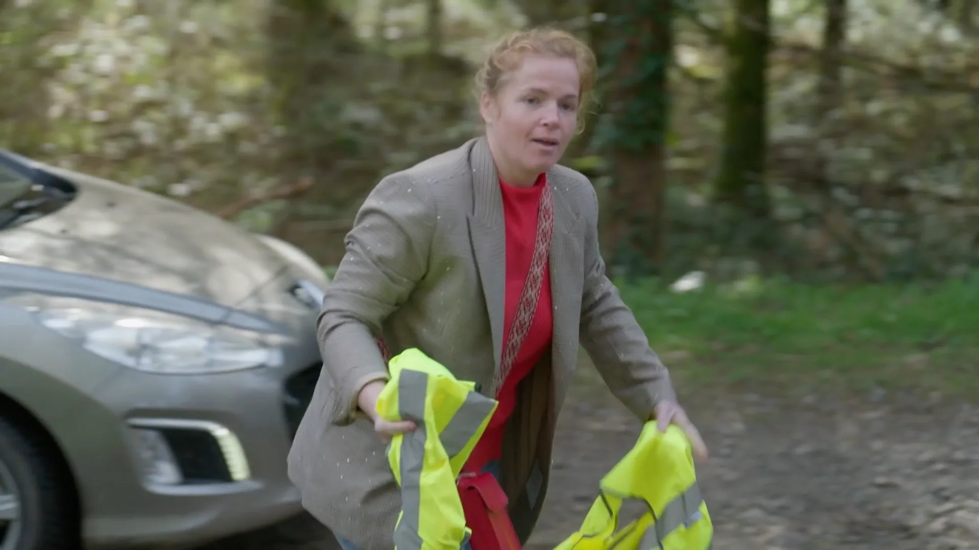 Familie Gnodde helpt Fransman in de greppel