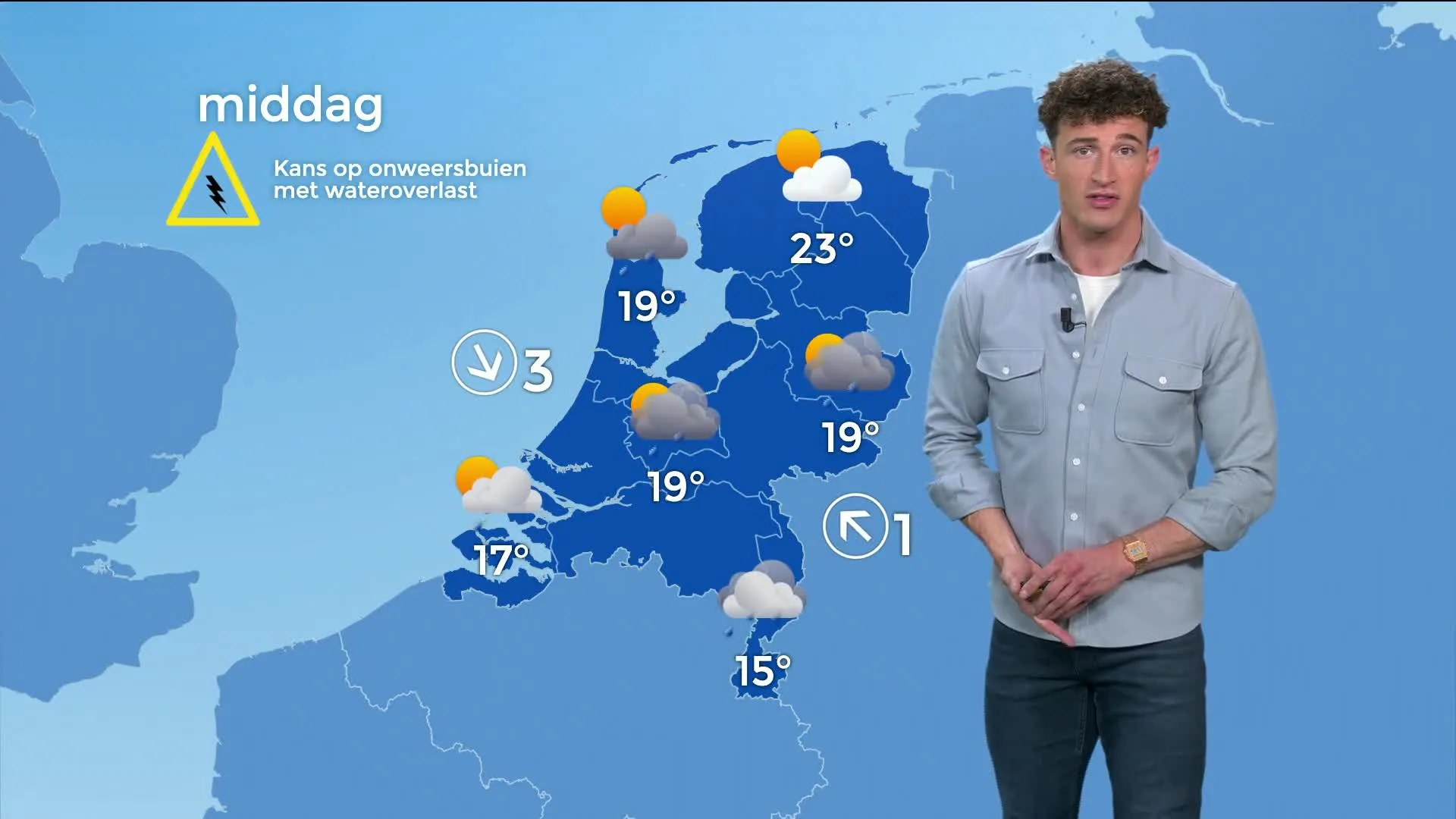 Code geel om stevige (onweers)buien: dit kunnen we verwachten