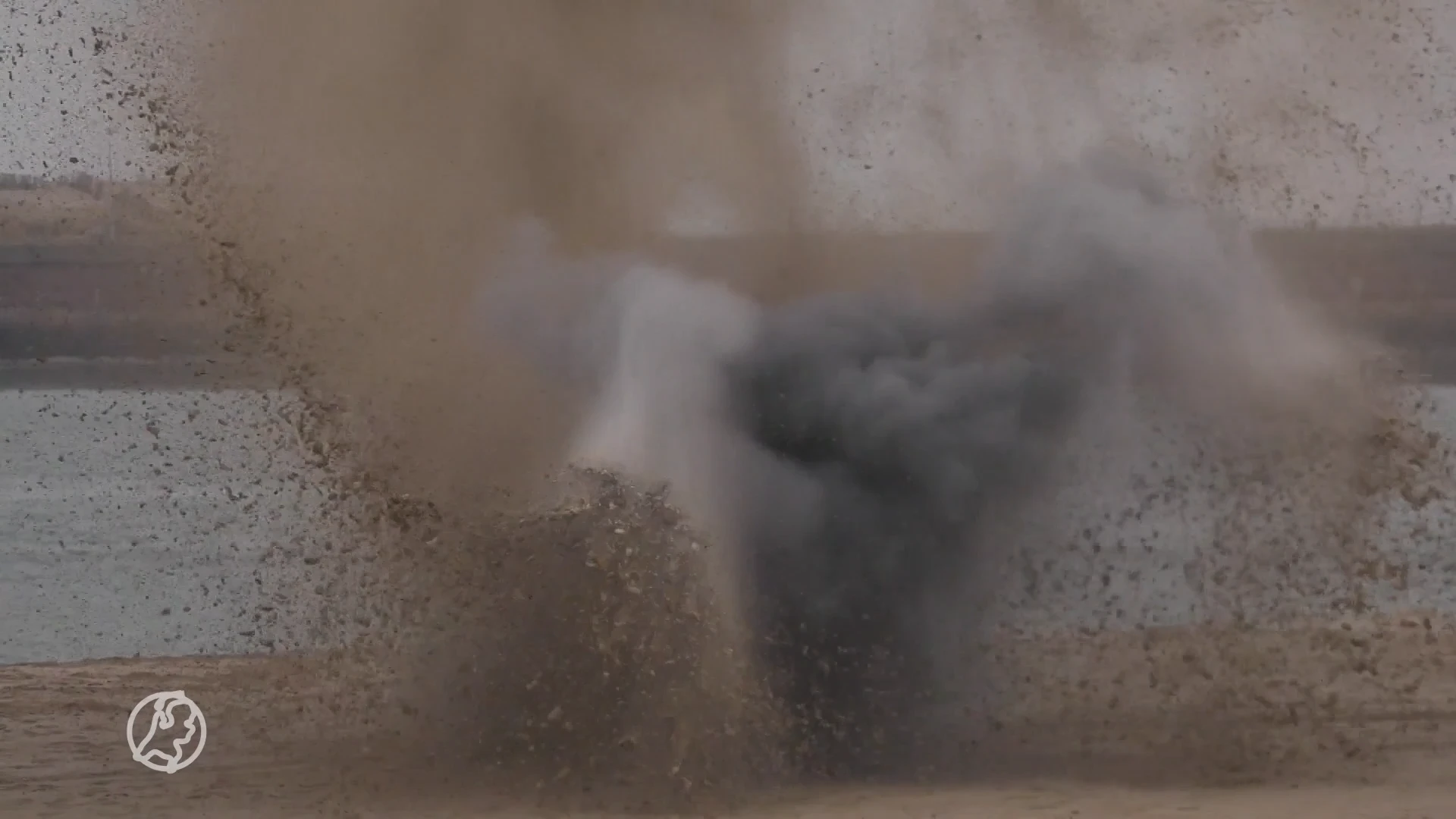 Granaat tot ontploffing gebracht