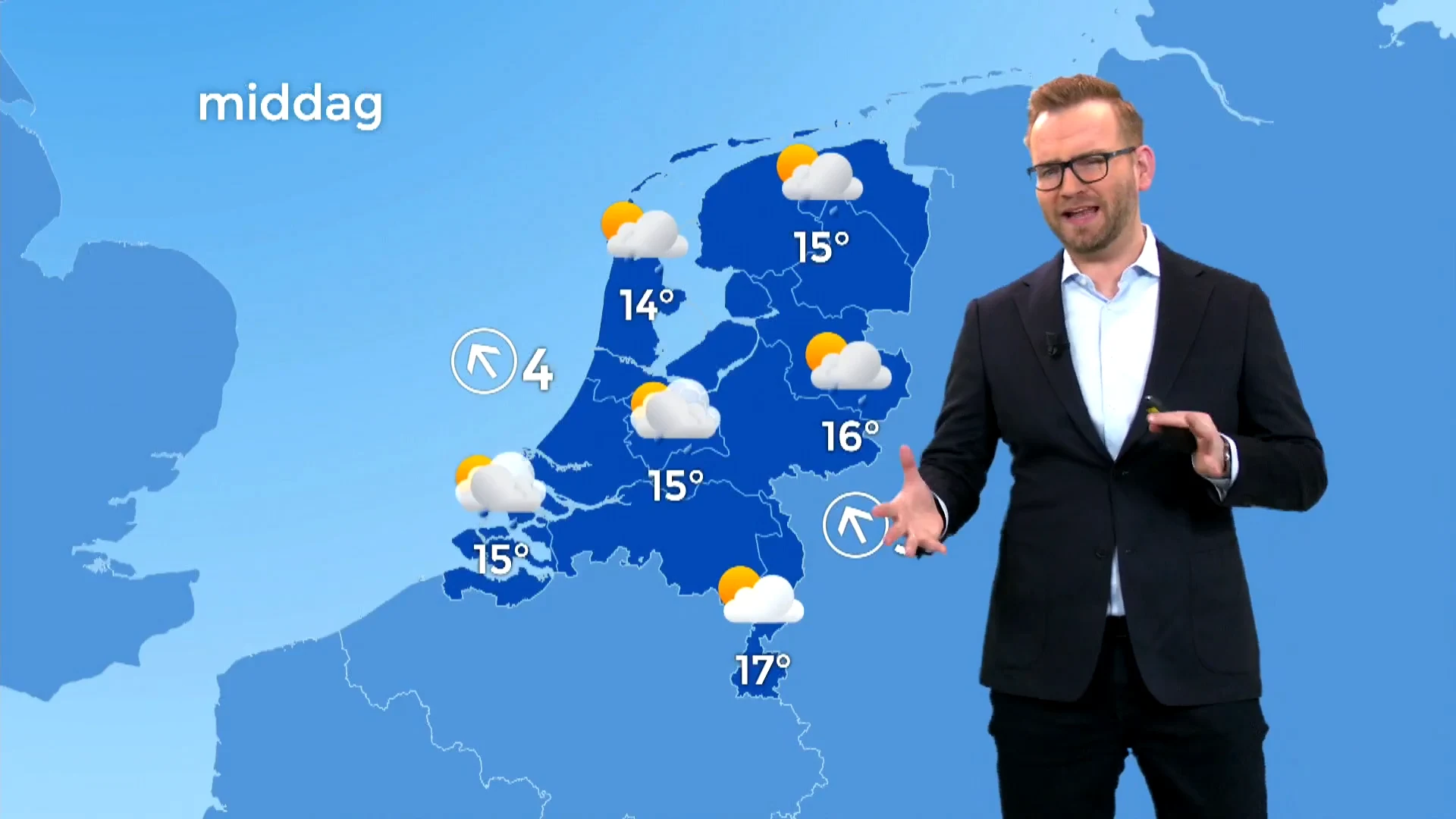 Zon, maar ook hagel en onweer op deze Koningsdag