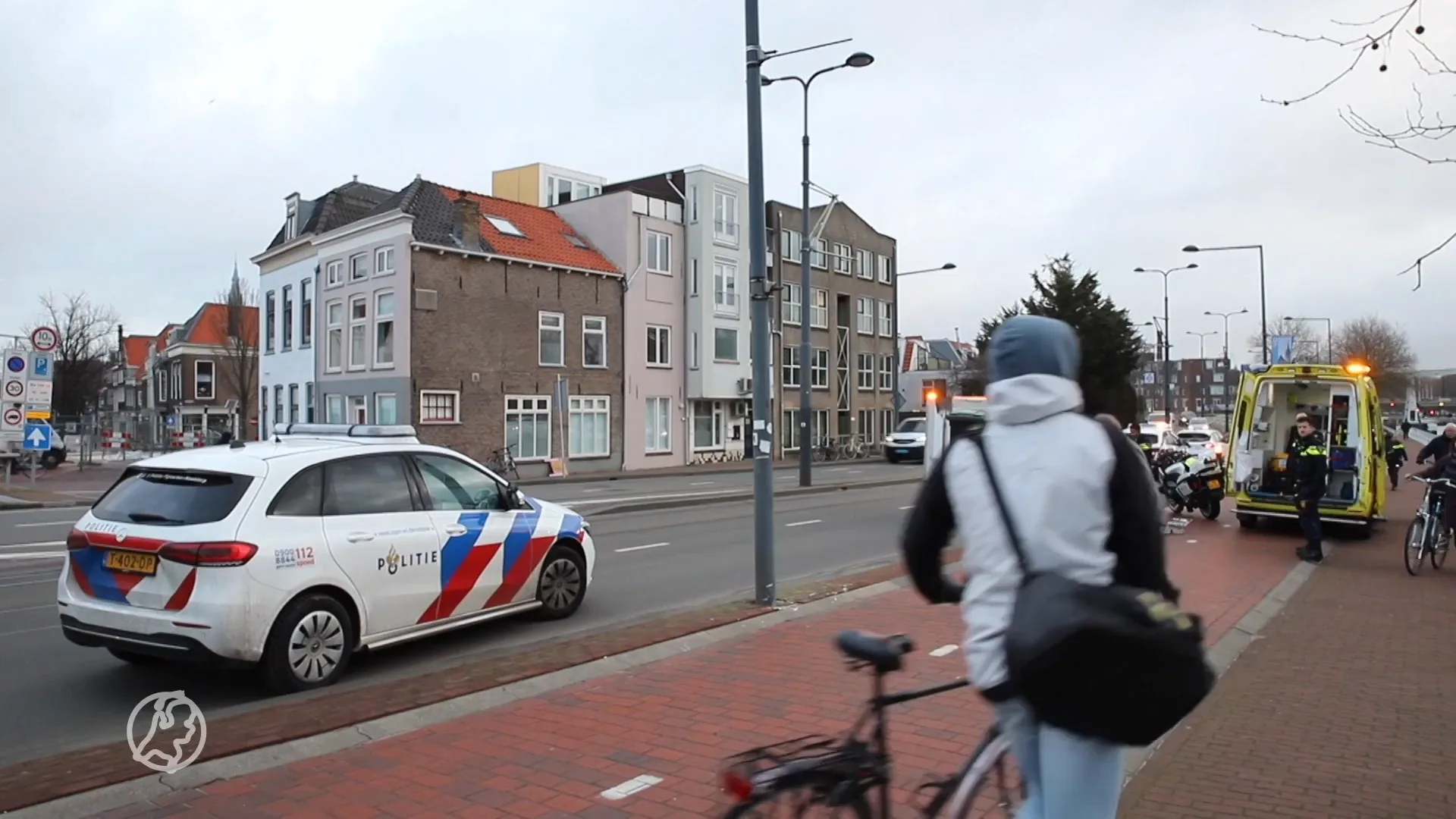 Tiener op fatbike raakt gewond na aanrijding met vuilniswagen