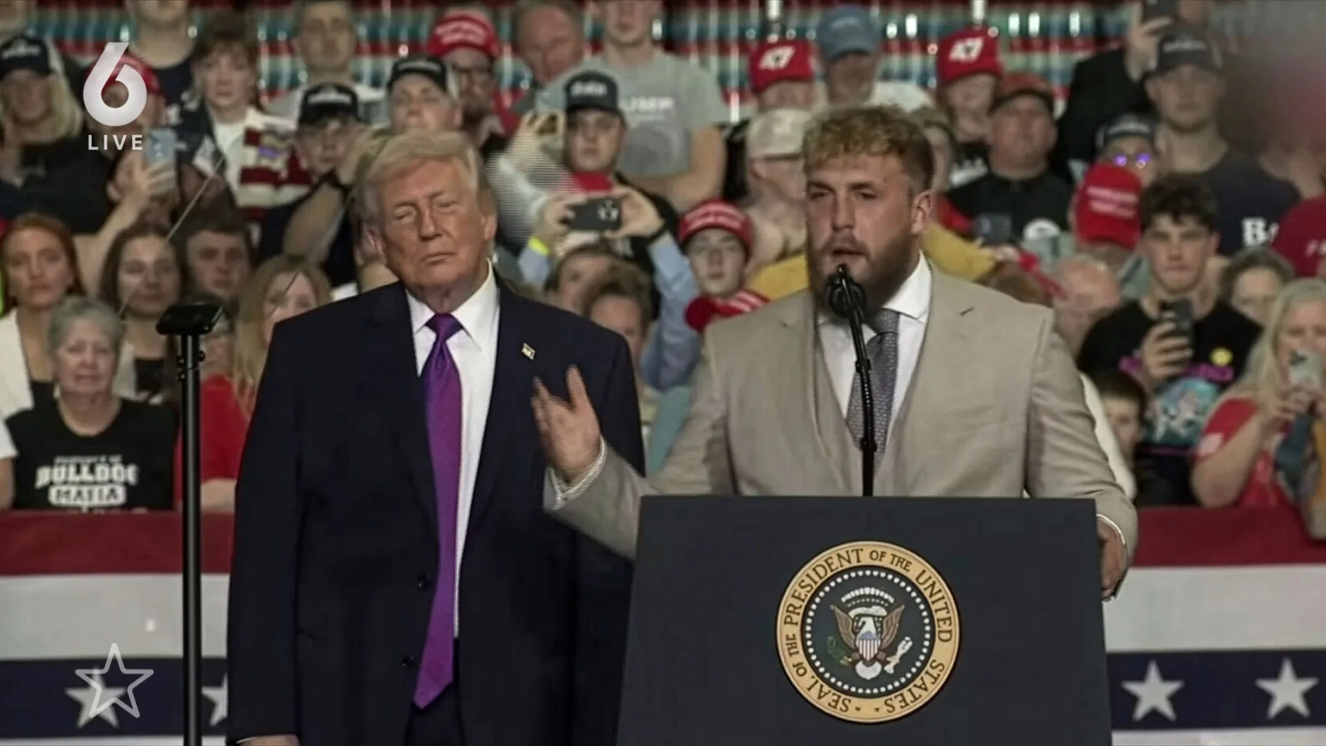 Donald Trump richt zich tot Jutta Leerdam in speech