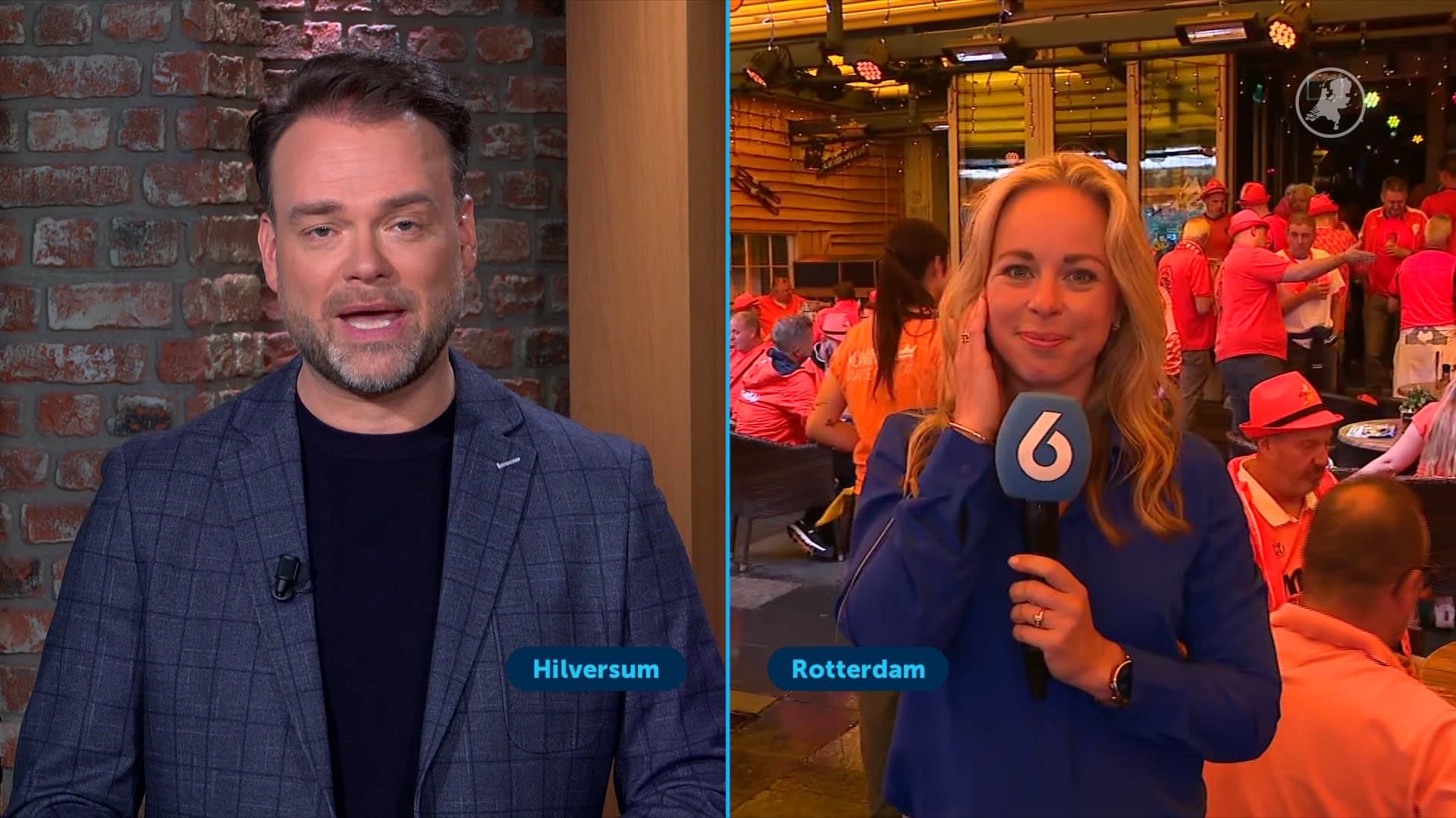 WK-voorpret bij Oranje-fans voor uitzwaaiwedstrijd in De Kuip