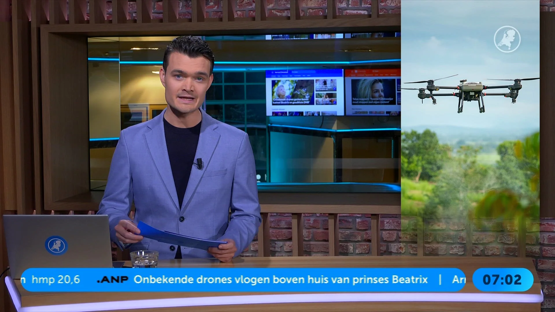 'Onbekende drones vlogen boven kasteel Beatrix en goudkluis'