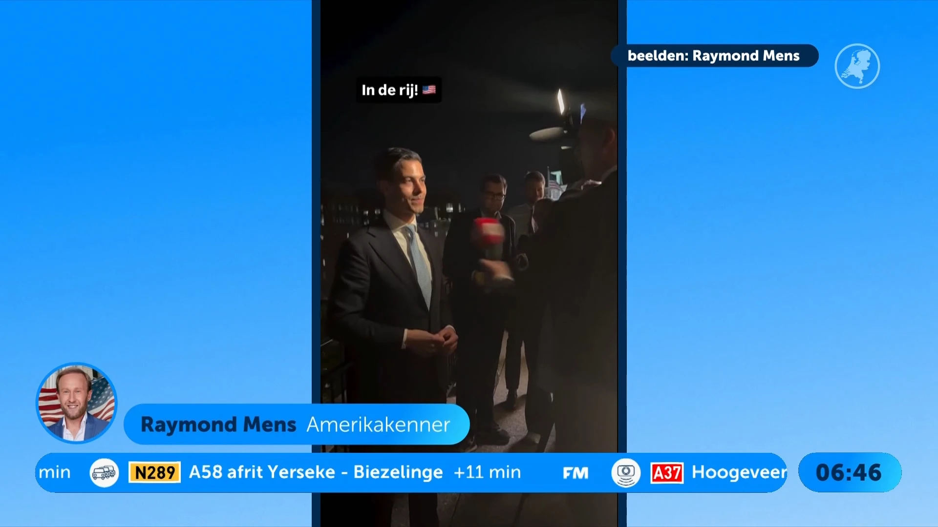 Koningspaar eet met Trump: diner duurt langer dan verwacht