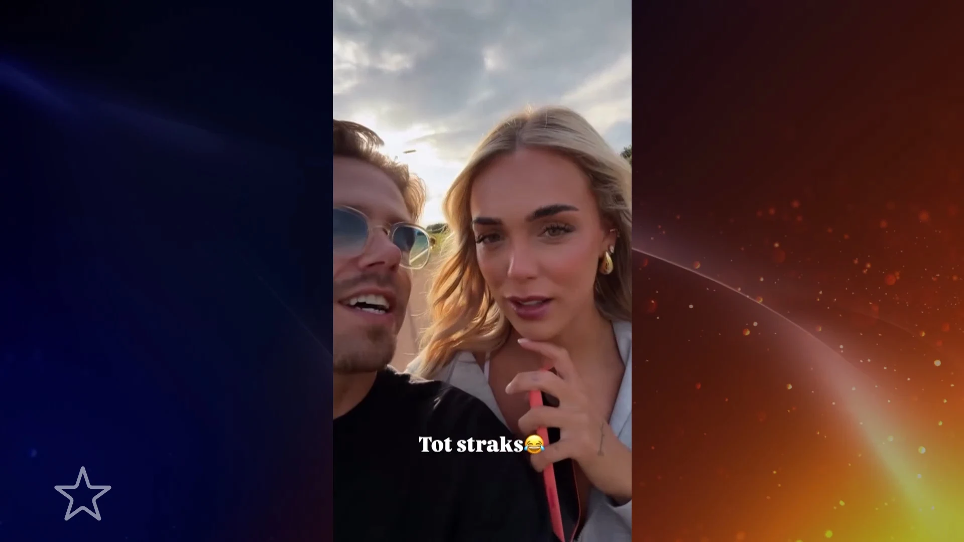 André Hazes en Noa Braaf krijgen klapband vlak voor vakantie