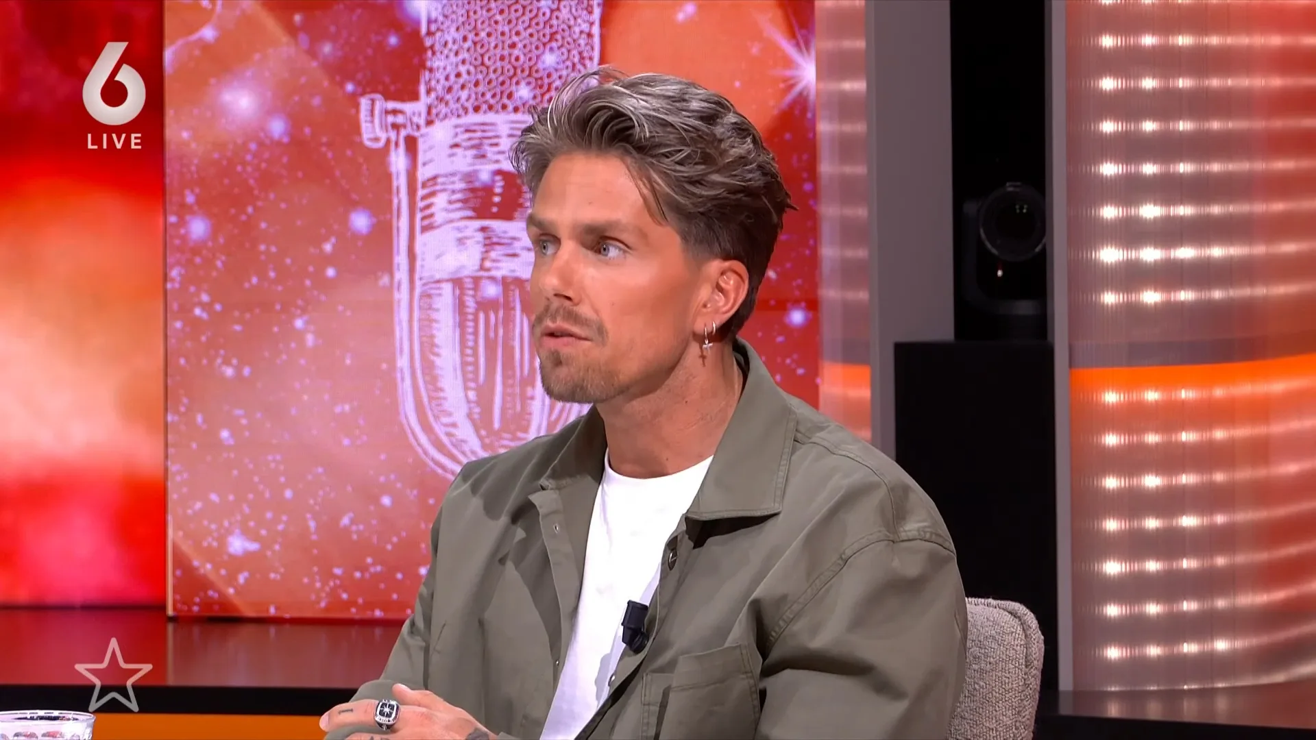 André Hazes over uitlekken juice: 'Best wel eng'