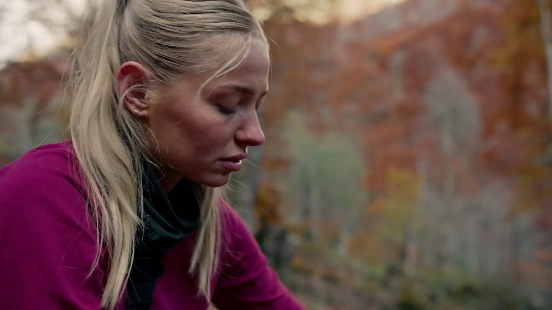 De moed zakt in Danique's schoenen