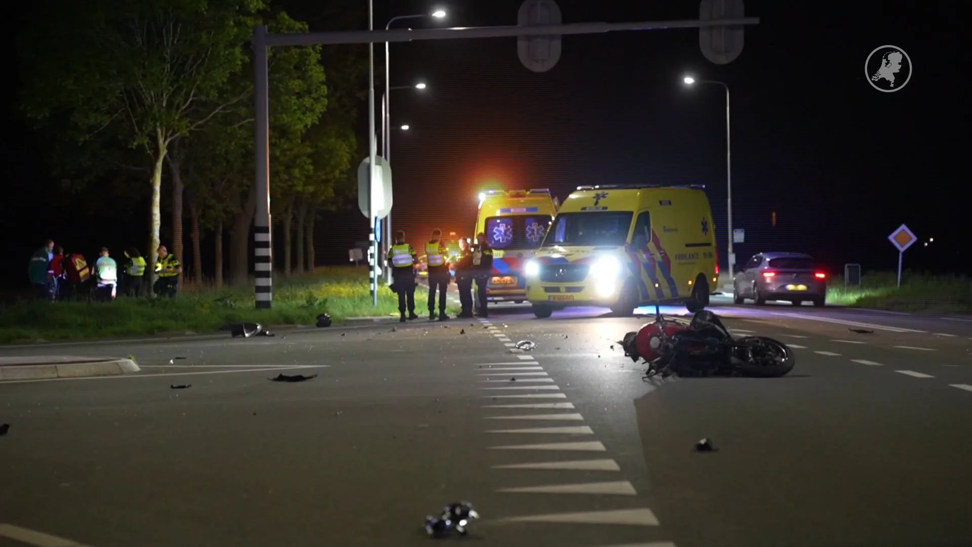 Motorrijder komt om het leven bij ernstig ongeluk