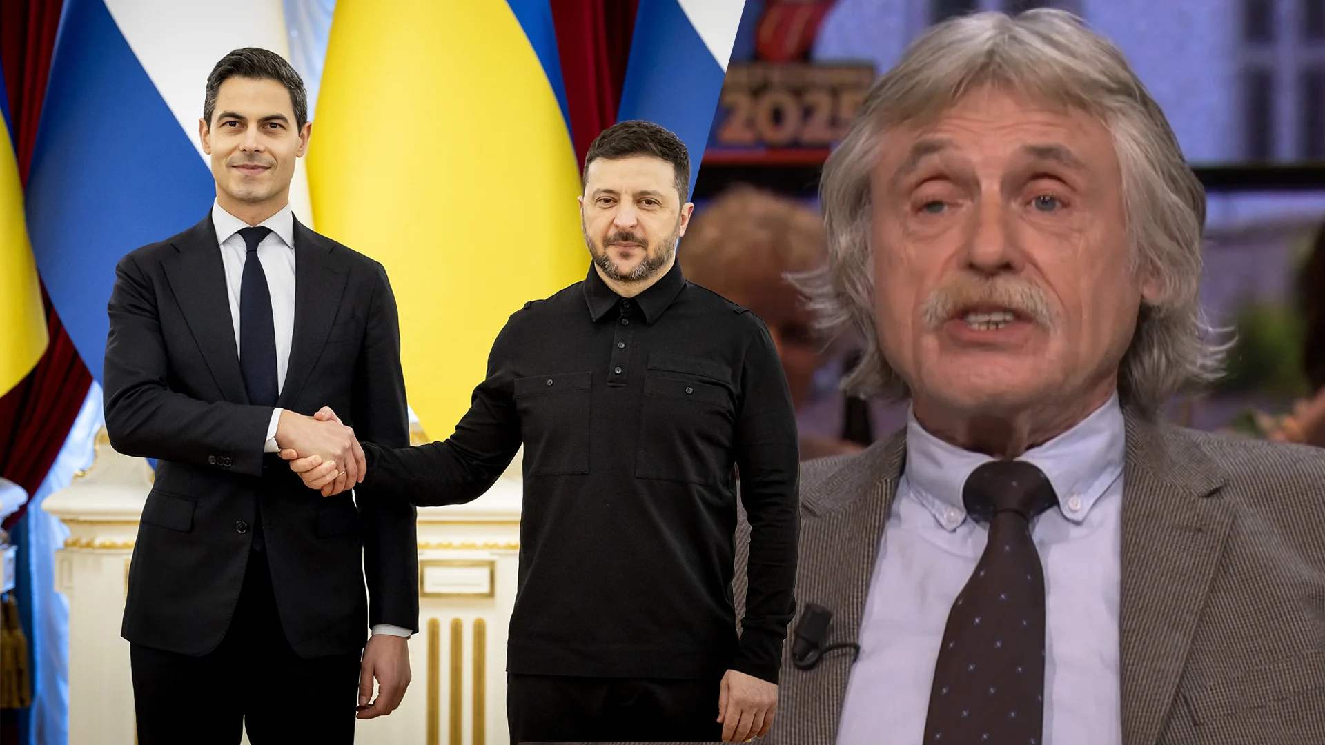 Johan Derksen stoort zich aan Rob Jetten: ‘Ga eens problemen oplossen in Nederland!’