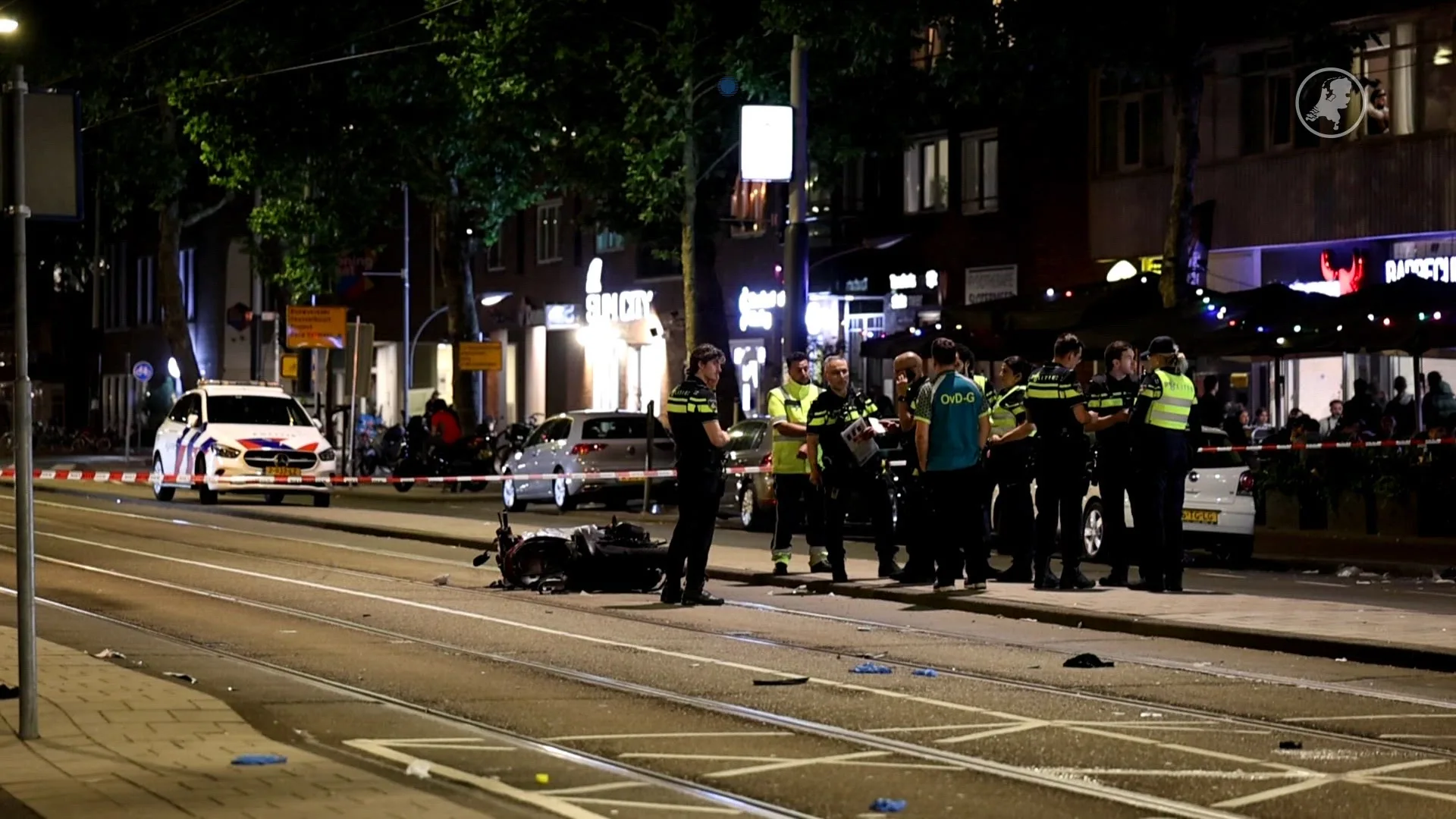 Drie gewonden bij aanrijding te midden van feestende Marokko-fans