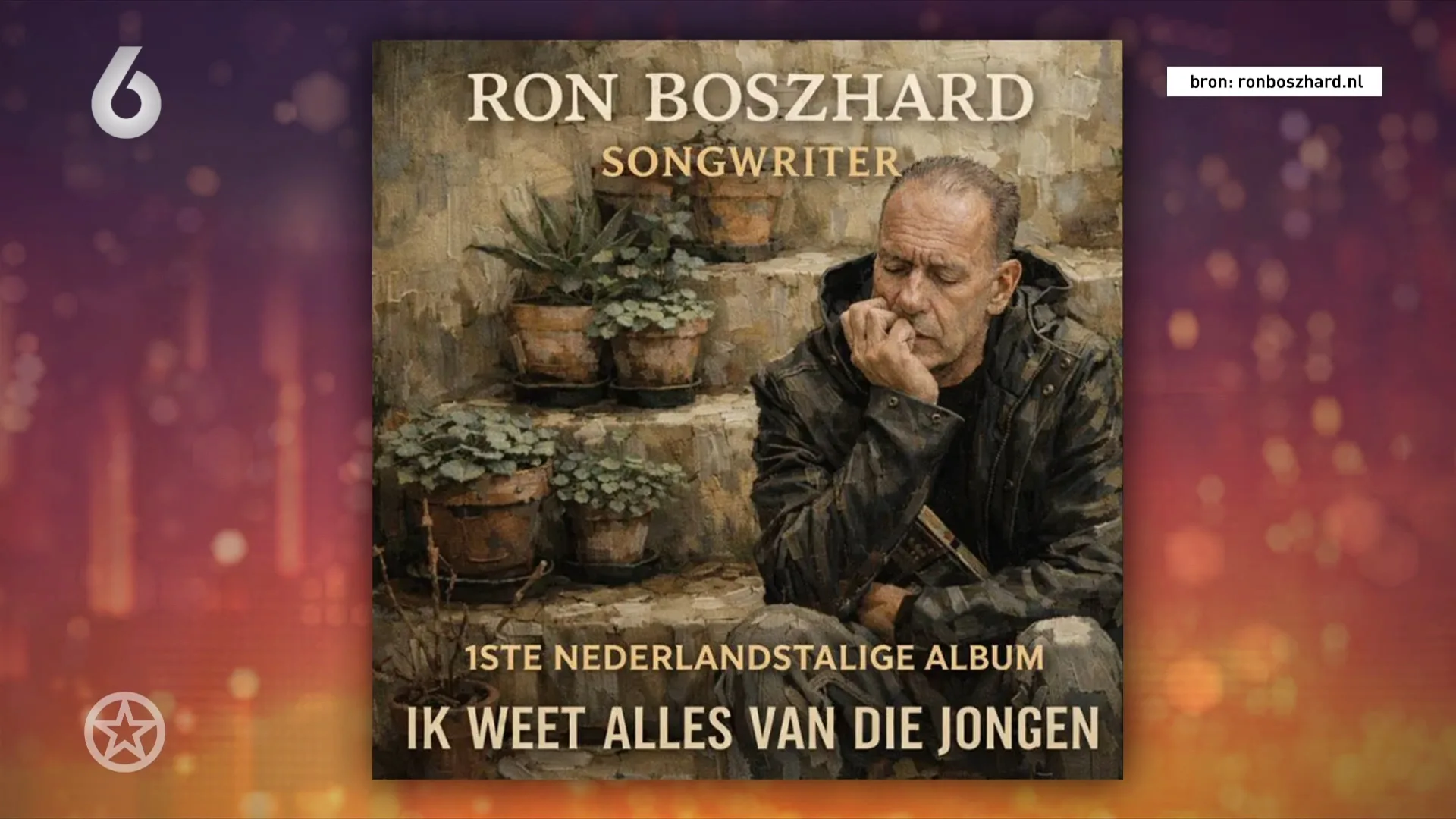 Ron Boszhard heeft een album uitgebracht