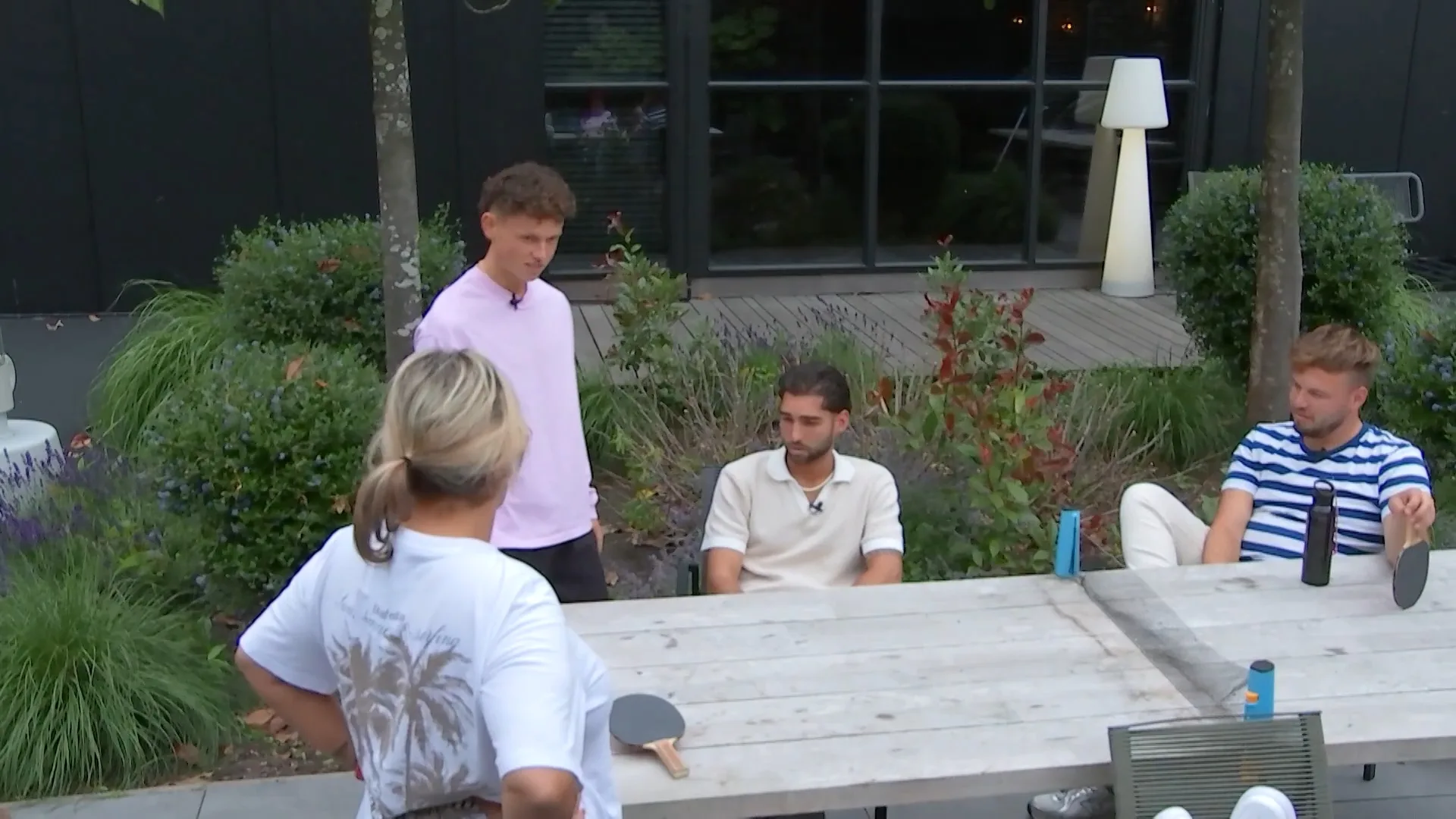 Ricky heeft nog niet de behoefte om te praten
