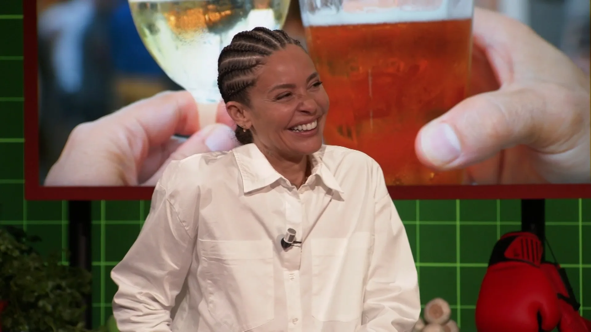 Fajah Lourens dronk de meeste glazen alcohol: 'Niet erg!'